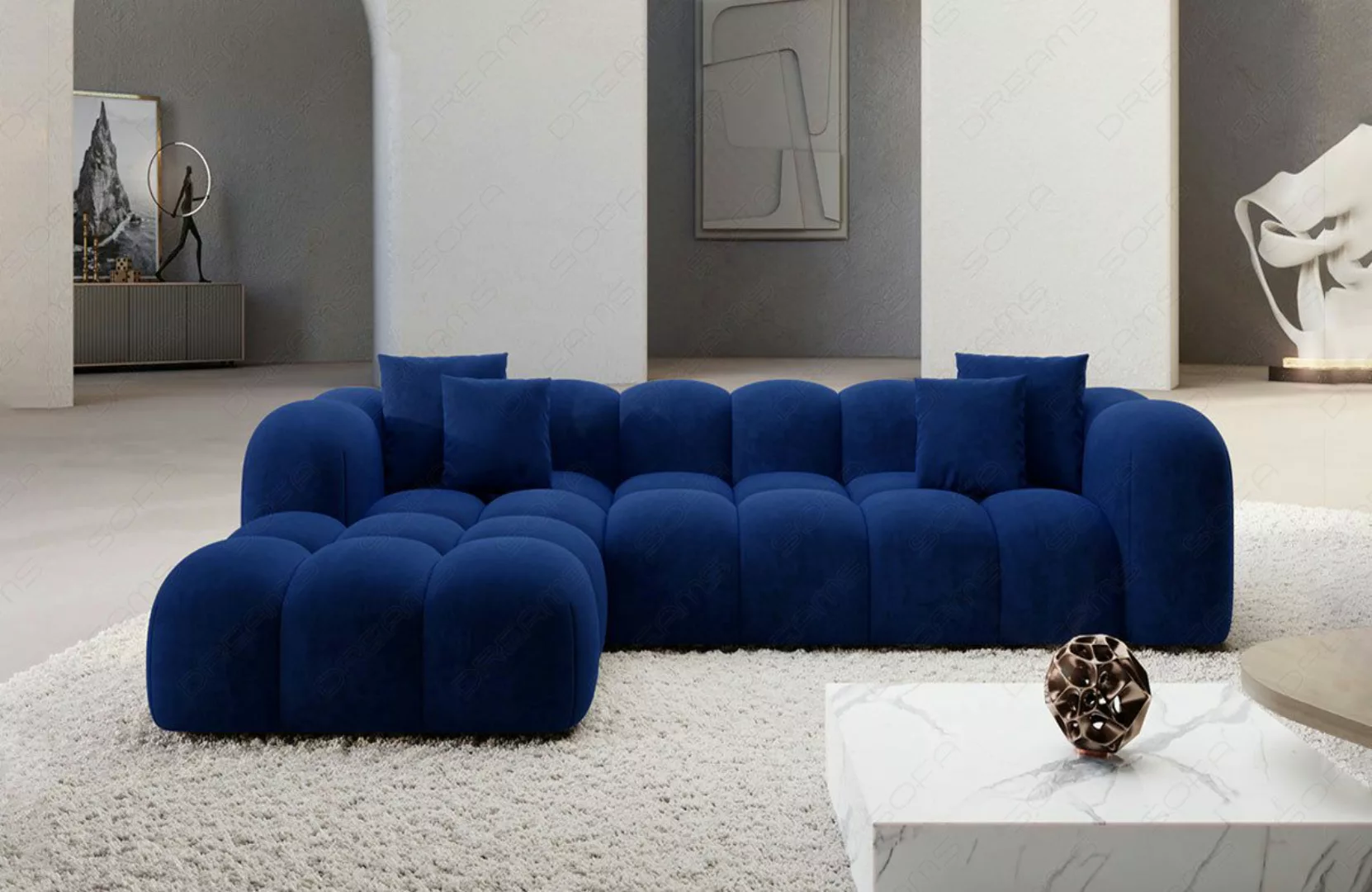 Sofa Dreams Ecksofa Stoffsofa Eckcouch Polster günstig online kaufen
