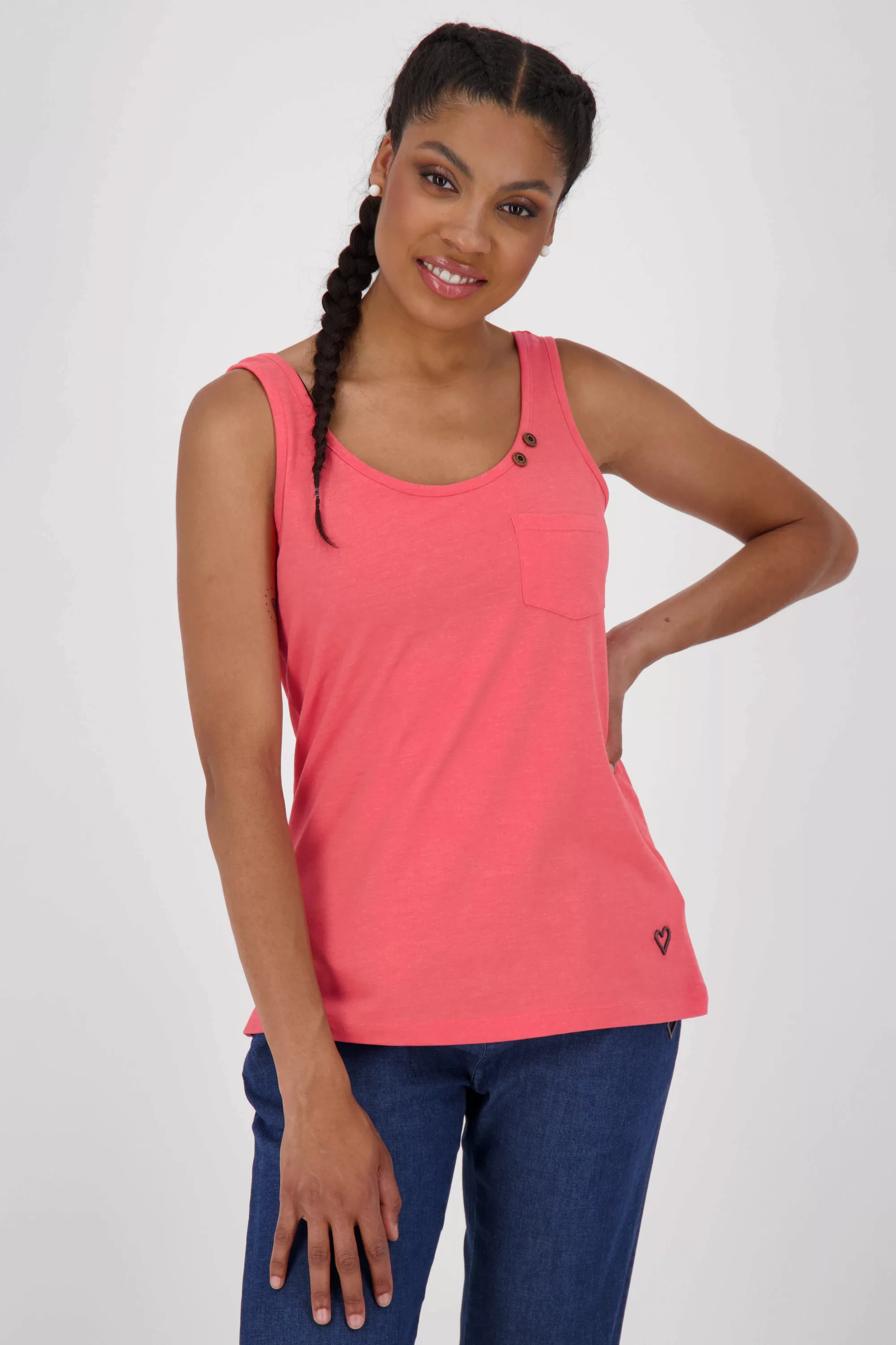 Alife & Kickin Tanktop "JennyAK Top Damen Tanktop" günstig online kaufen