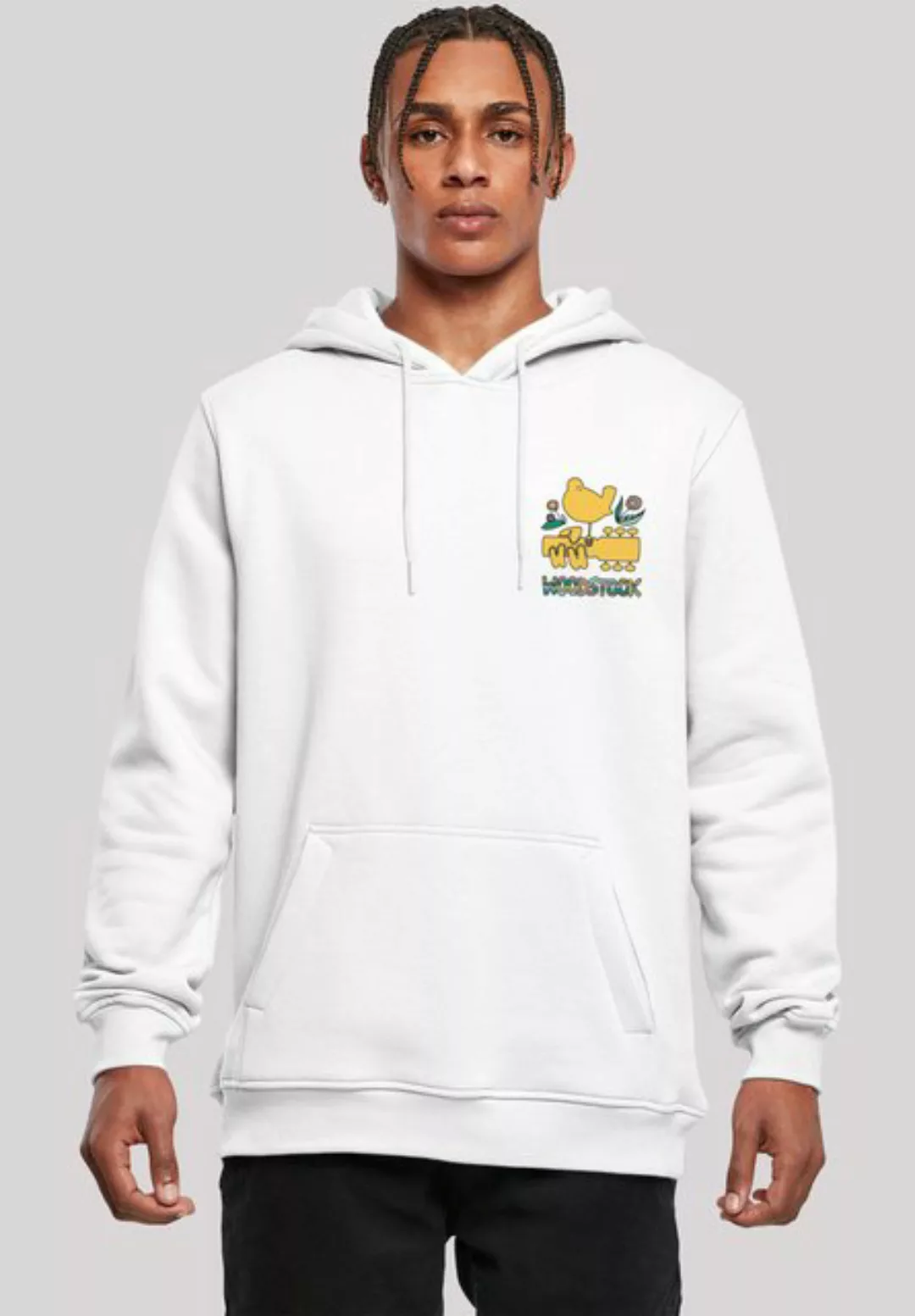 F4NT4STIC Sweatshirt "Woodstock Brust Logo", Print günstig online kaufen