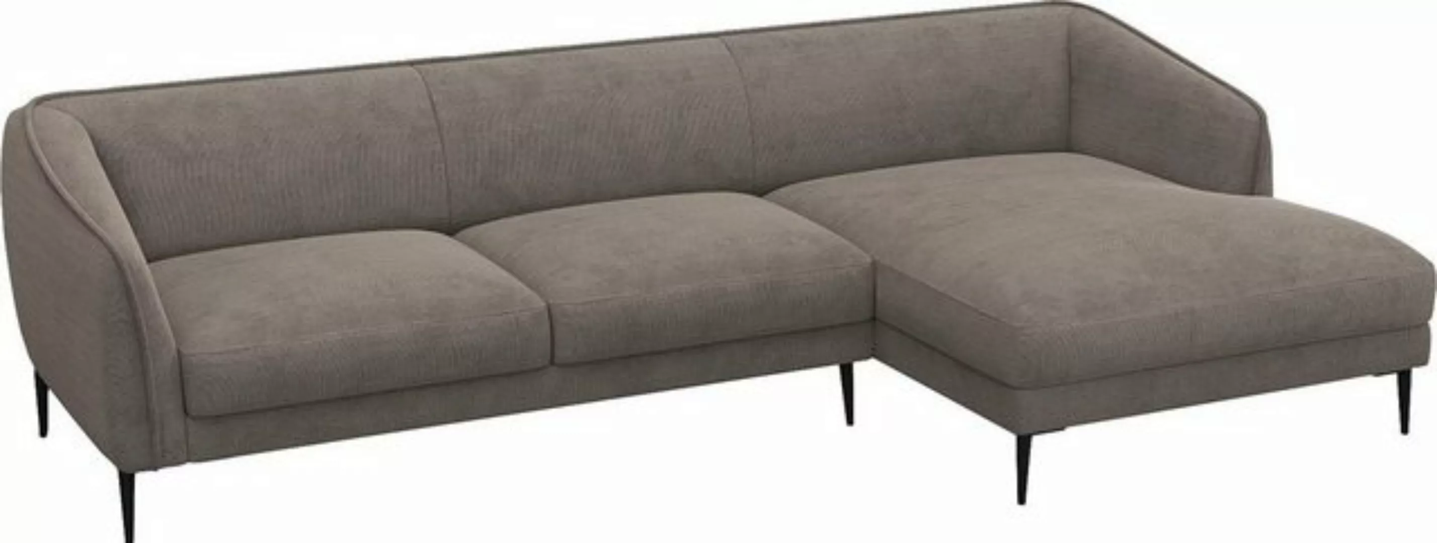 FLEXLUX Ecksofa »Belle Designsofa, L-Form, B/T 288/149 cm«, Skandinavisches günstig online kaufen