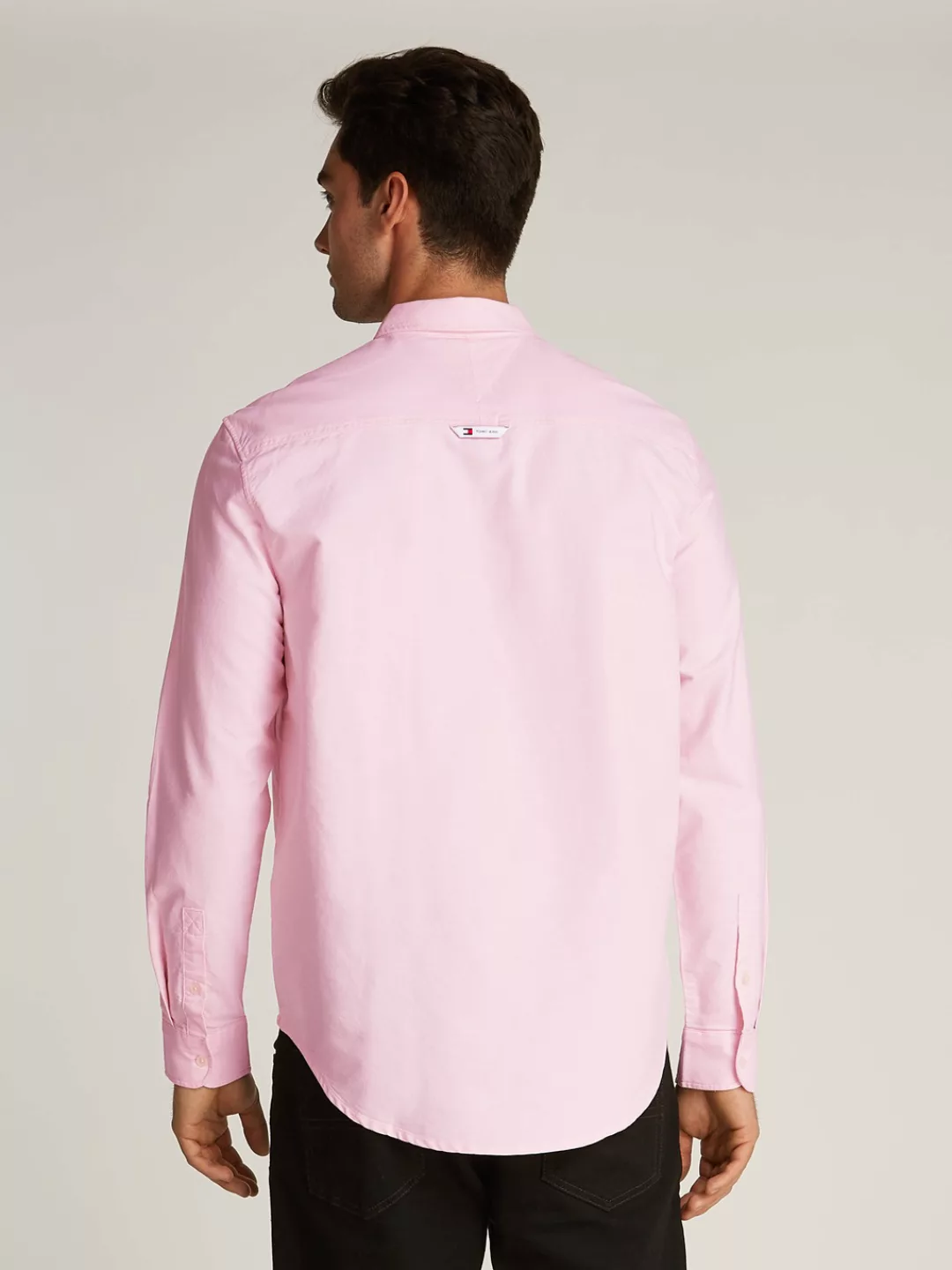 Tommy Jeans Langarmhemd "TJM ENTRY REG OXFORD SHIRT", mit Logoprägung günstig online kaufen