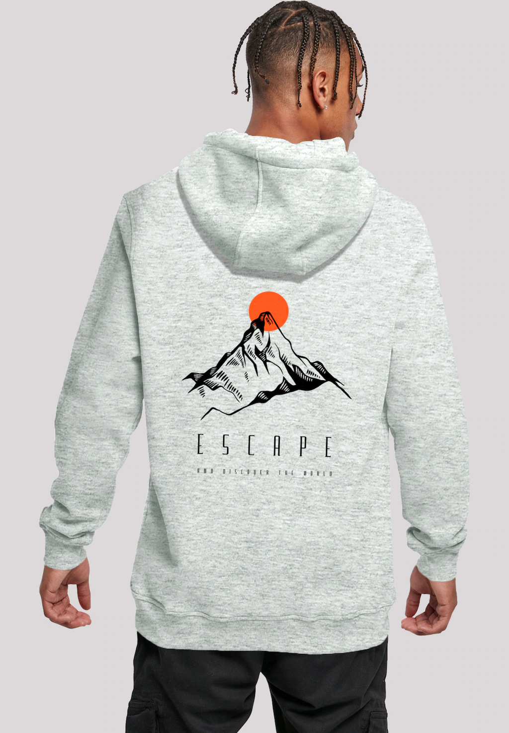 F4NT4STIC Kapuzenpullover "Escape Discover the World Mountain", Premium Qua günstig online kaufen