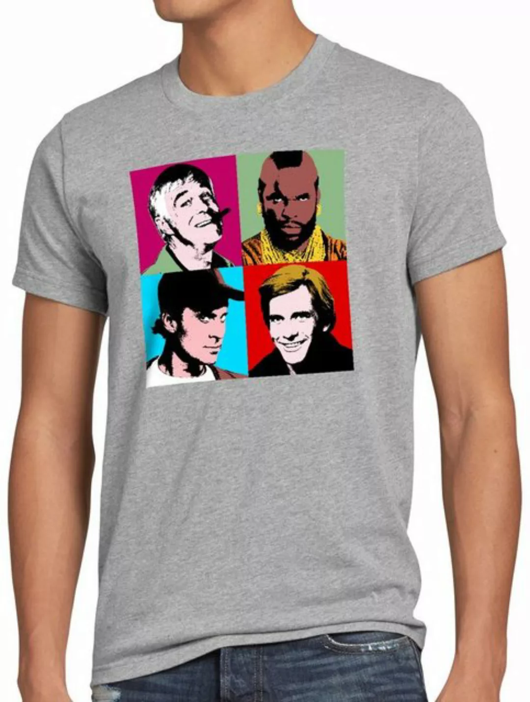 style3 Print-Shirt Herren T-Shirt Das Team minivan a hannibal murdock günstig online kaufen