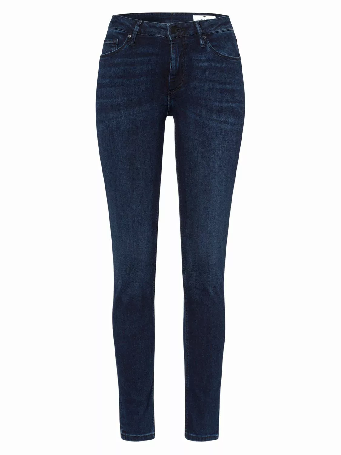 Cross Jeans Damen Jeans ALAN - Skinny Fit - Blau - Blue Black günstig online kaufen