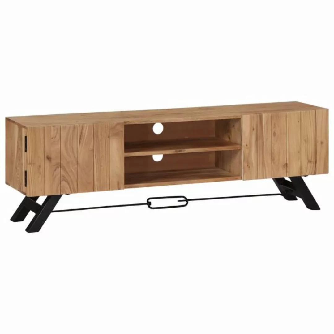 Tv-schrank 140 X 30 X 45 Cm Massivholz Akazie günstig online kaufen