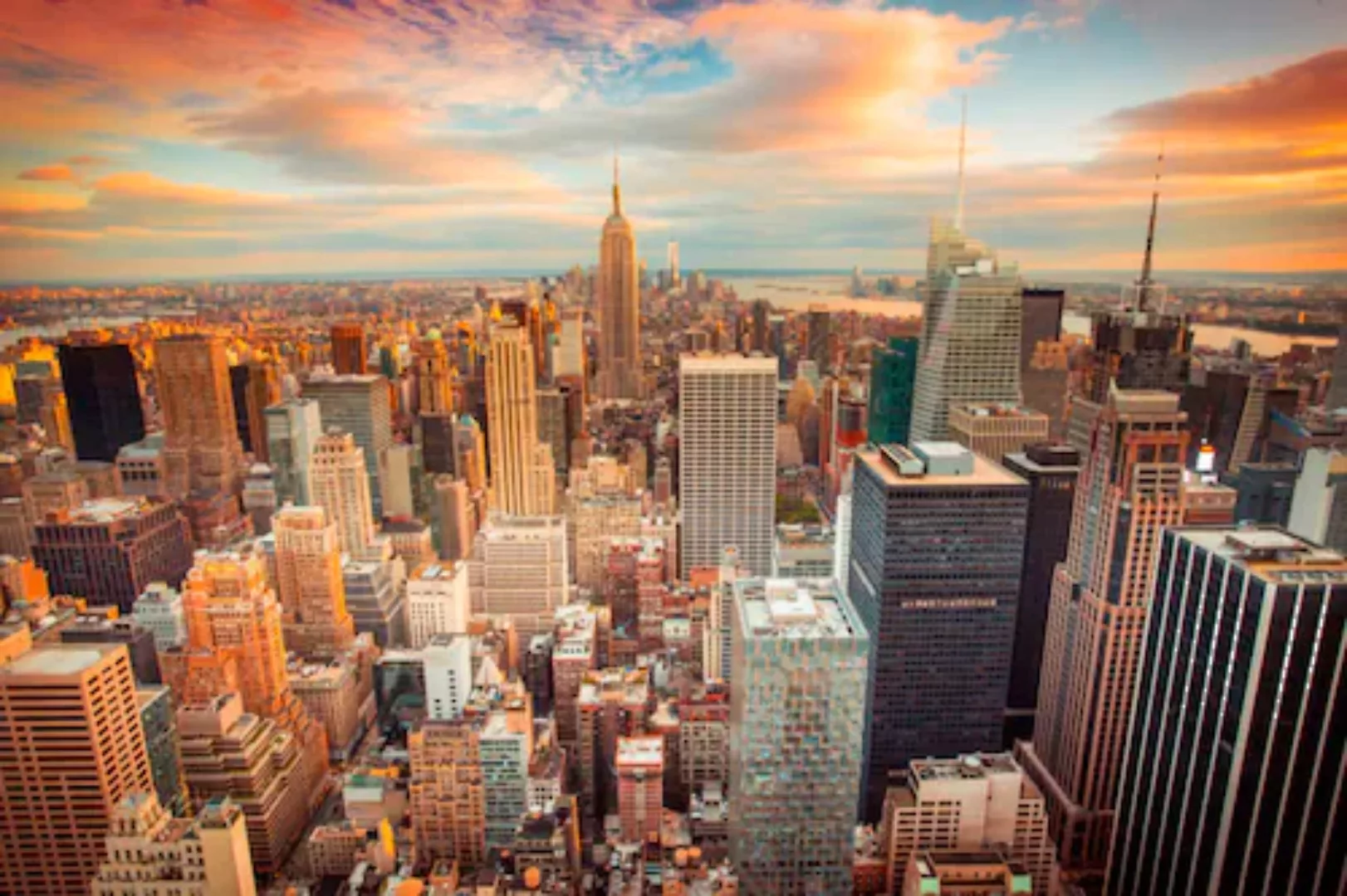 Papermoon Fototapete »Manhattan Midtown«, matt günstig online kaufen