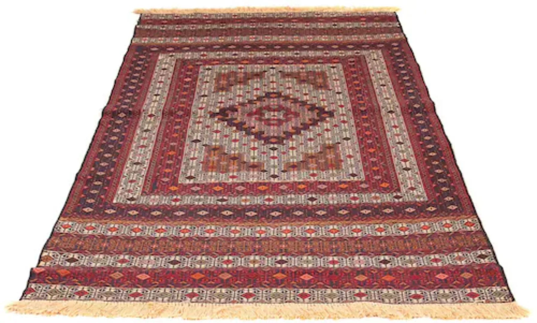 morgenland Wollteppich »Kelim - Oriental - 183 x 115 cm - mehrfarbig«, rech günstig online kaufen