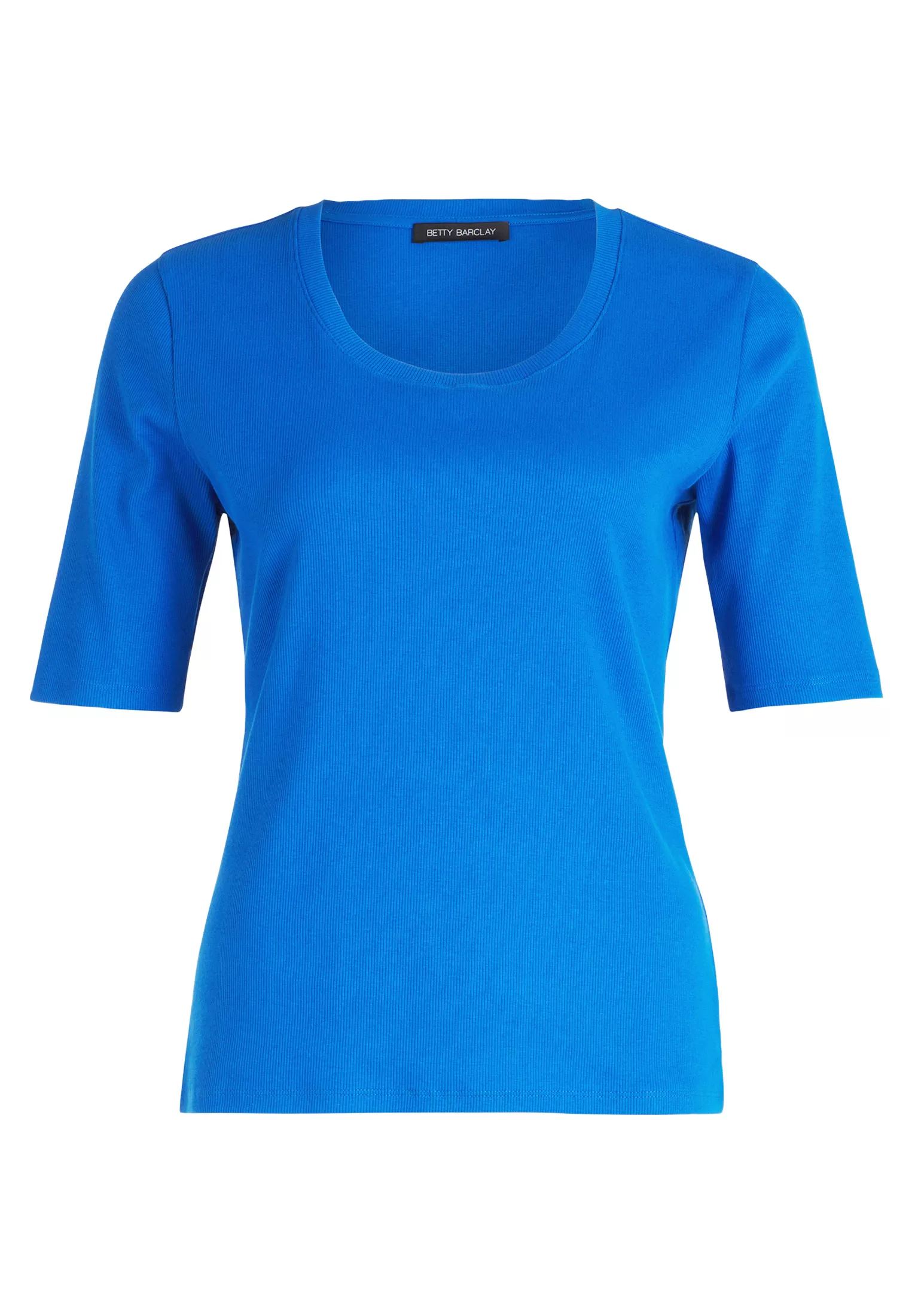 Betty Barclay Kurzarmshirt "Betty Barclay Basic Shirt mit Rippenstruktur", günstig online kaufen