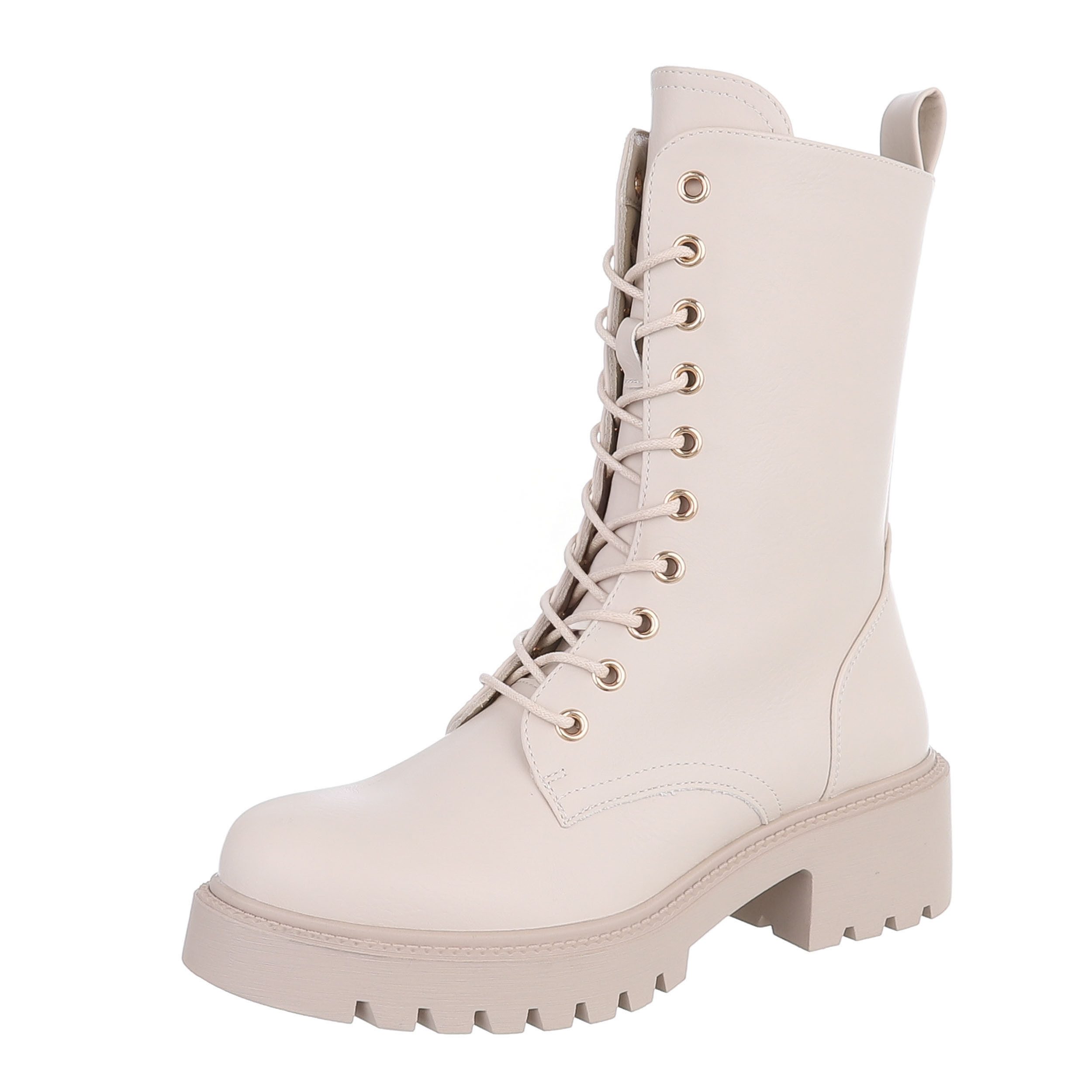 Ital-Design Damen Schnürschuhe Freizeit Schnürstiefelette (87118125) günstig online kaufen