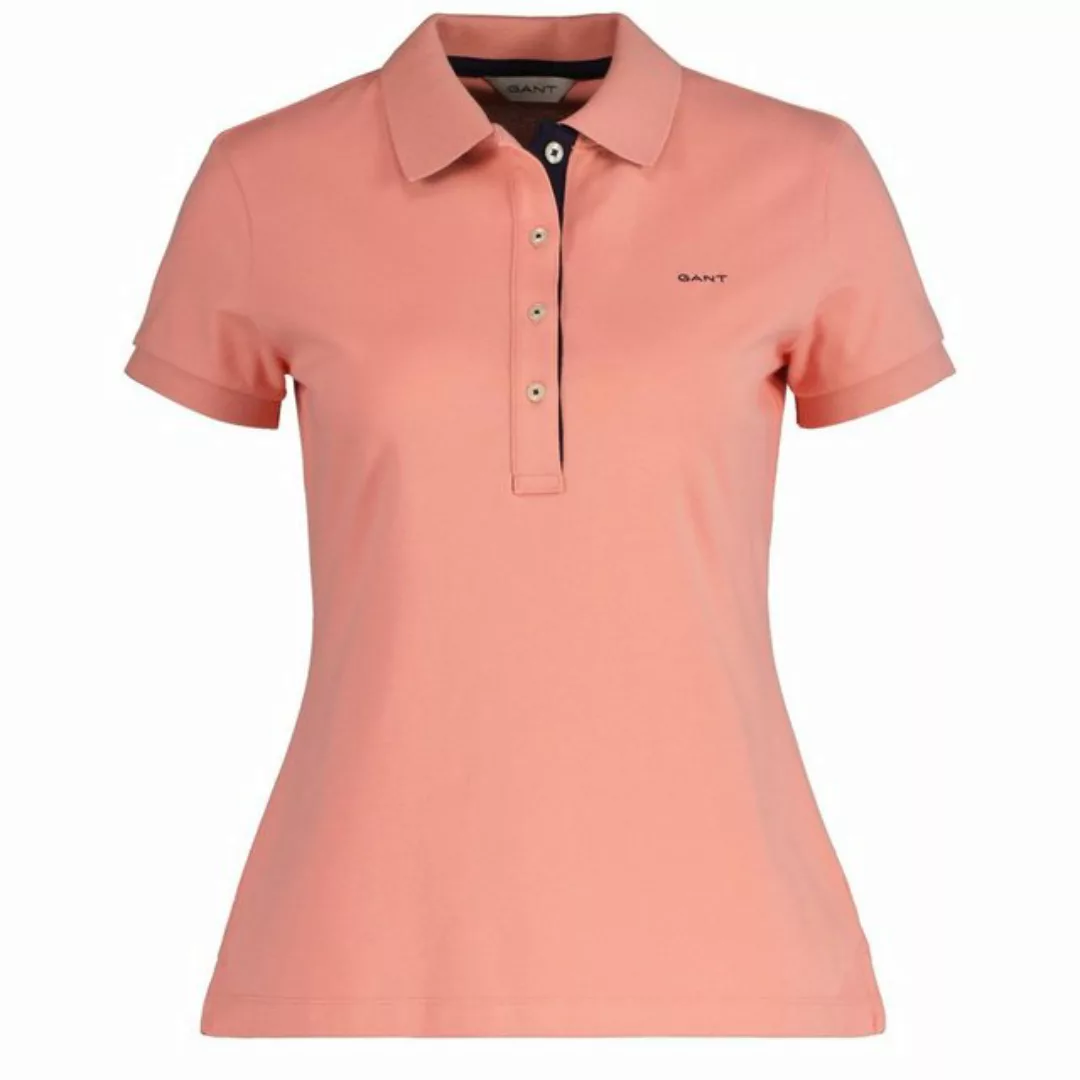 Gant T-Shirt Damen Poloshirt - CONTRAST COLLAR PIQUE POLO günstig online kaufen