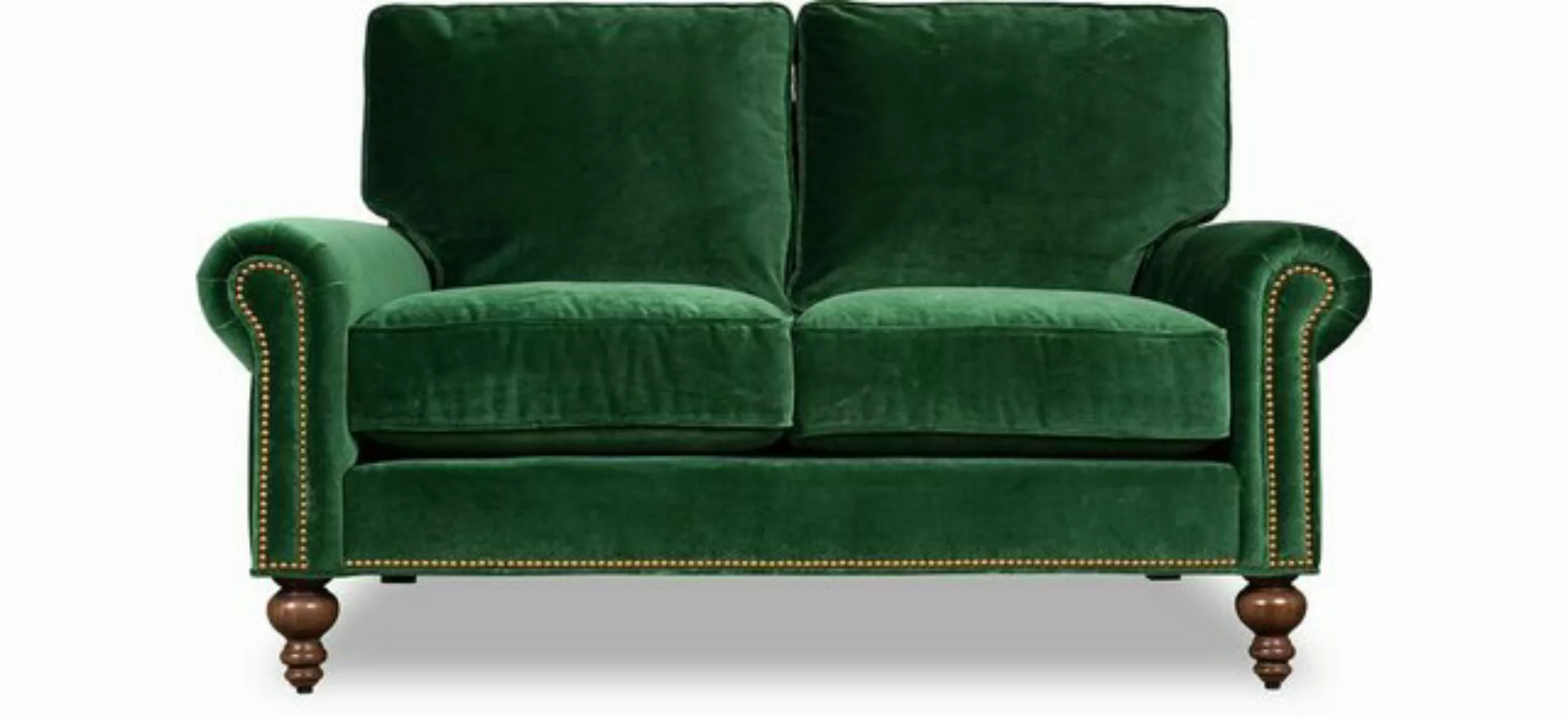 JVmoebel Chesterfield-Sofa, 2 Sitzer Chesterfield Polster Couch Stoff Couch günstig online kaufen