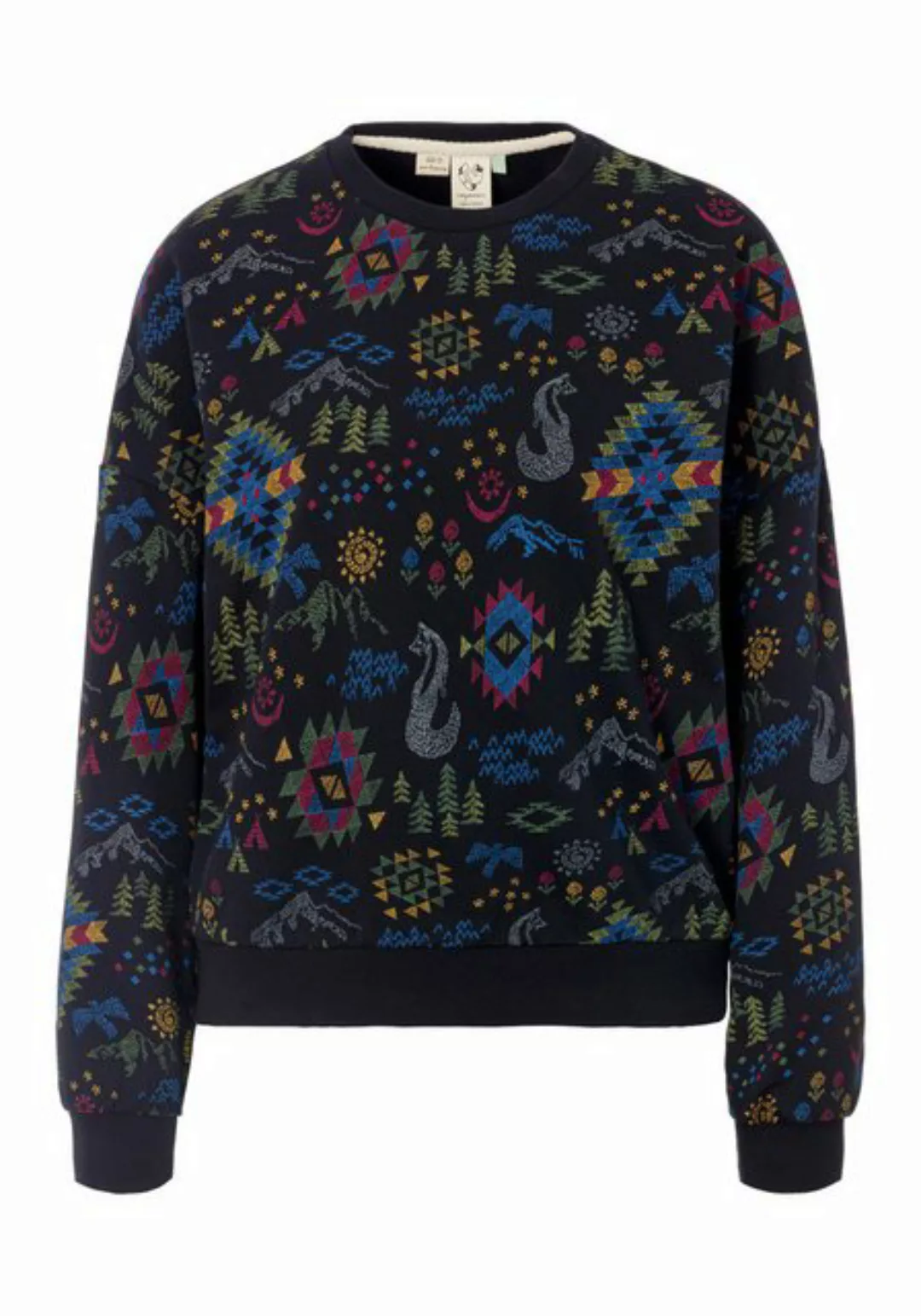 Ragwear Sweatshirt LOLLITA PRINT GOTS günstig online kaufen