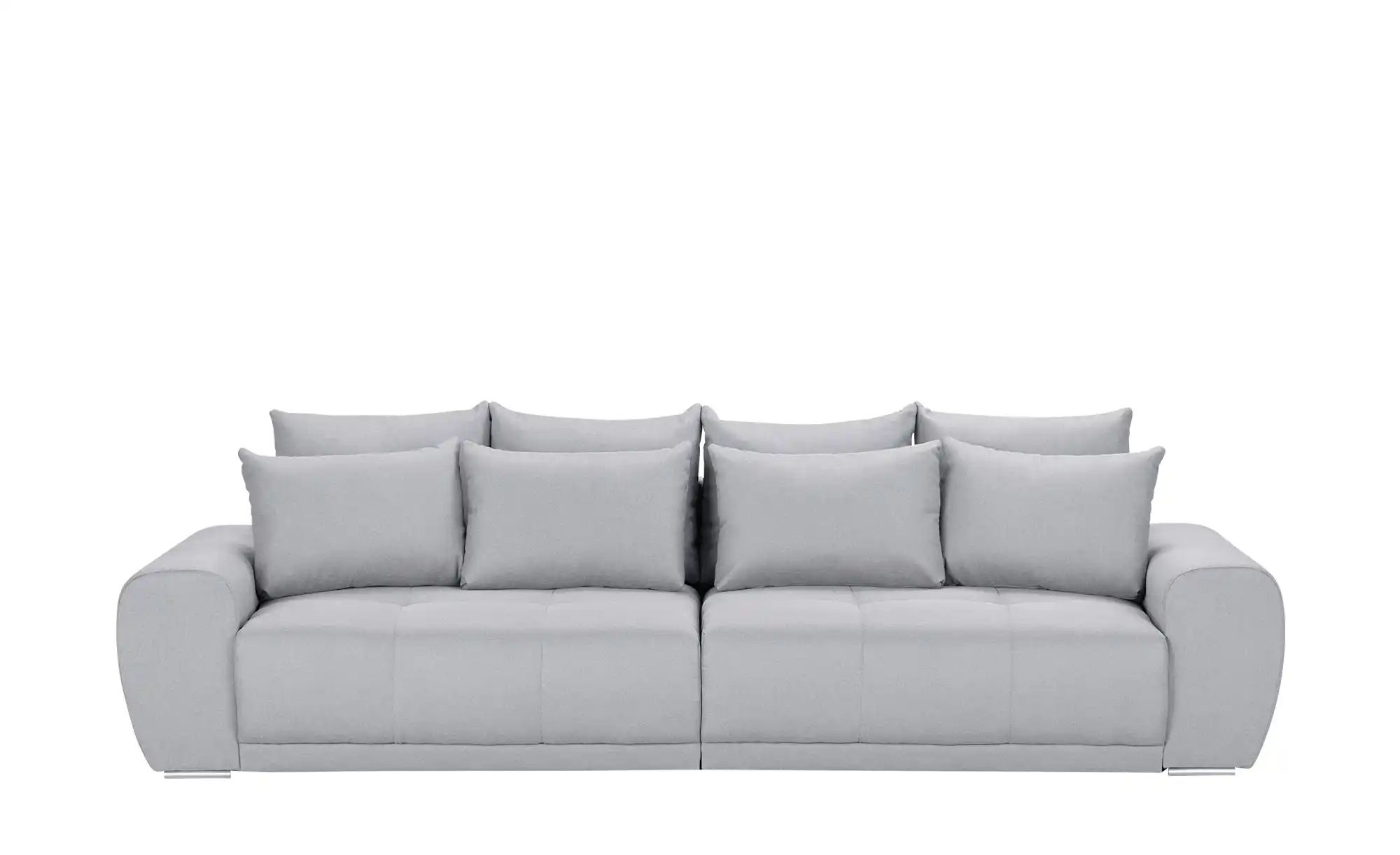 Big Sofa  Emma ¦ silber ¦ Maße (cm): B: 306 H: 83 T: 115 Polstermöbel > Sof günstig online kaufen