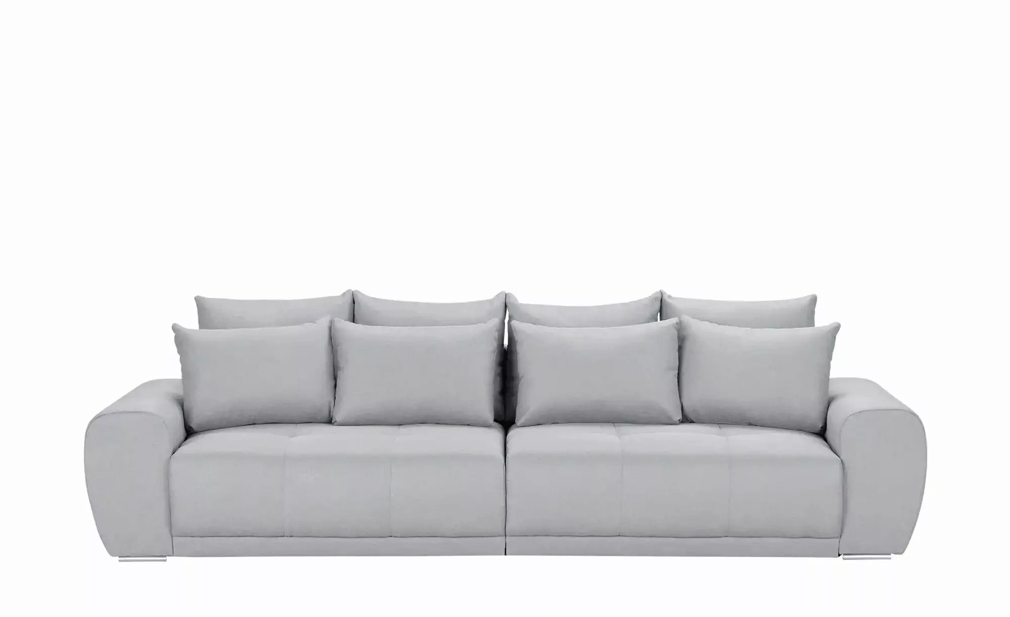 Big Sofa  Emma ¦ silber ¦ Maße (cm): B: 306 H: 83 T: 115.0 Polstermöbel > S günstig online kaufen