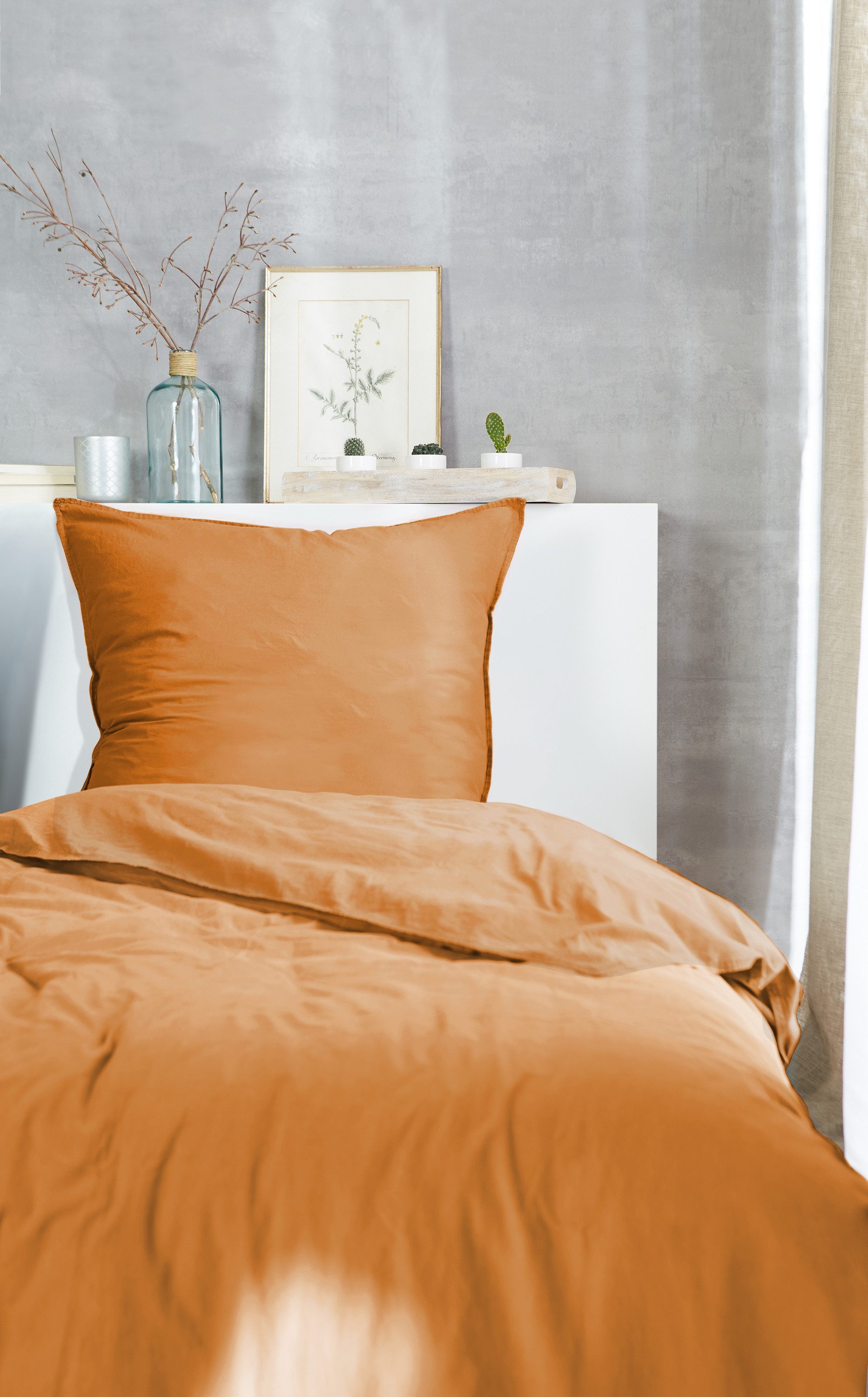 Primera Bettwäsche Stone-Washed in Gr. 135x200, günstig online kaufen