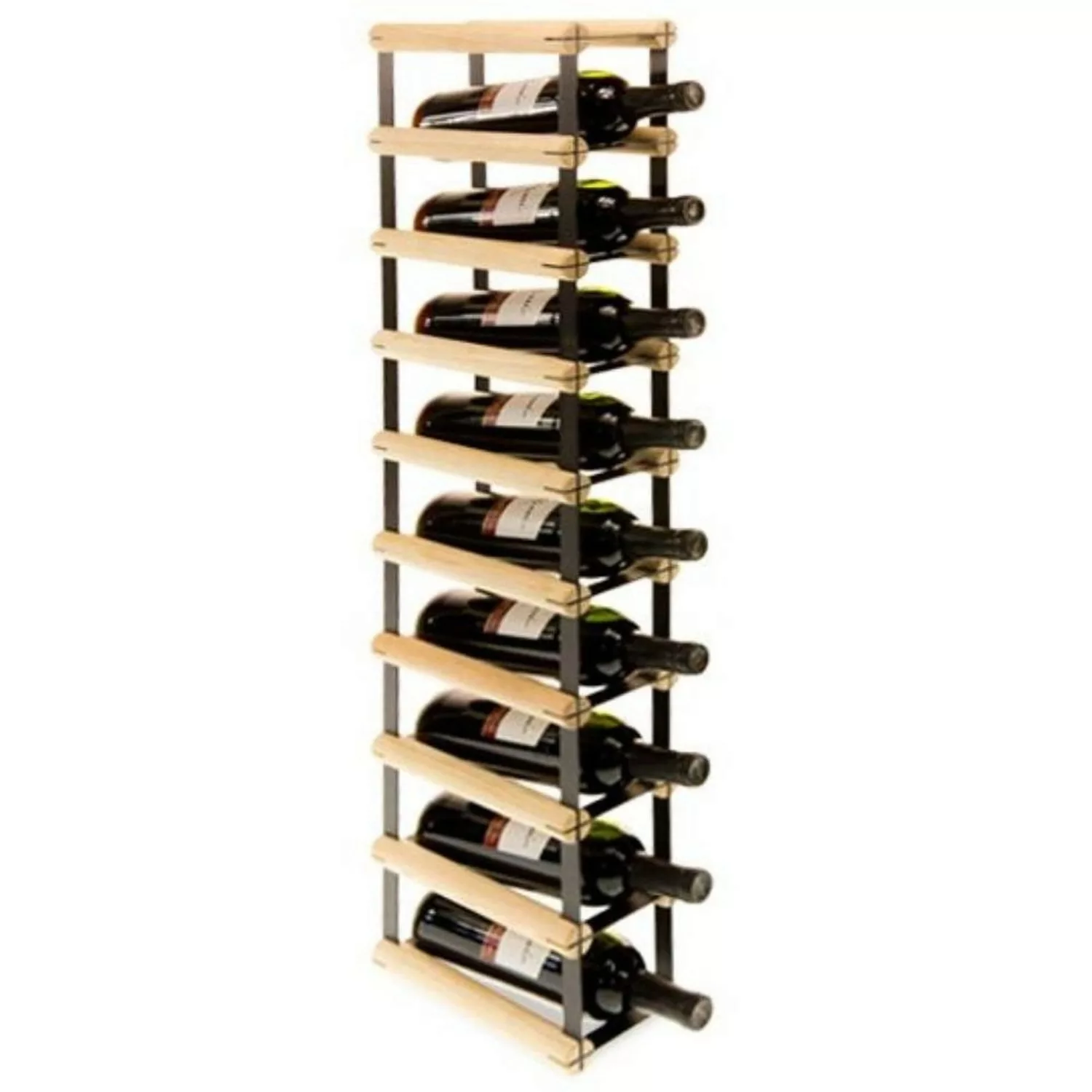 PROREGAL Modulares Weinregal Vinotega Mod Metal HxBxT 92,5 x 12,5 x 24,5 cm günstig online kaufen