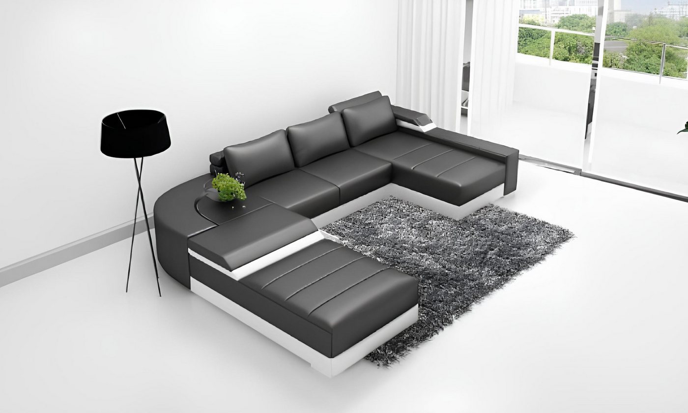 Xlmoebel Ecksofa Eckcouch Eckcouch mit USB Anschluss Ledersofa Set Wohnland günstig online kaufen