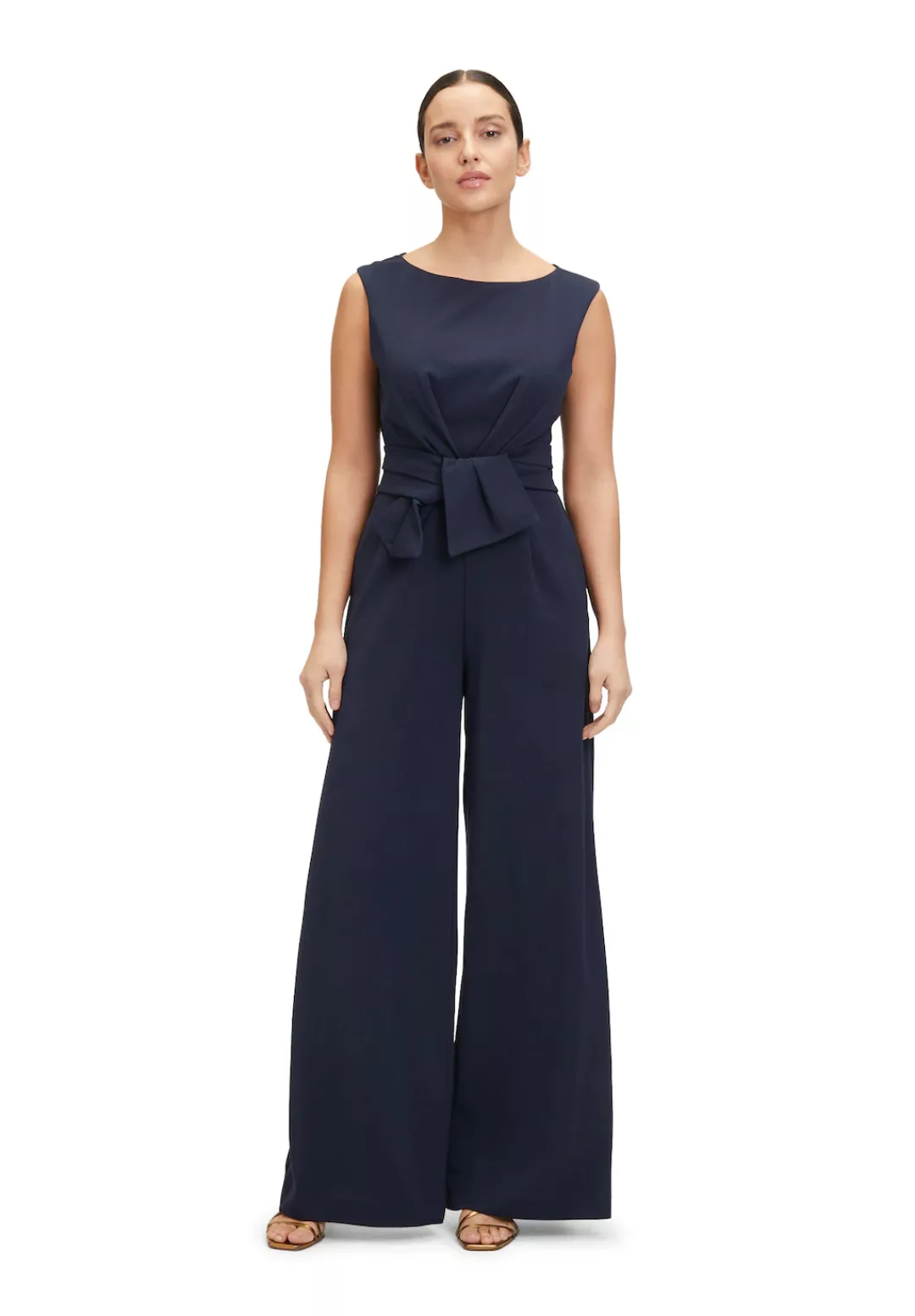 Vera Mont Overall "Vera Mont Jumpsuit mit weitem Bein", (1 tlg.), Bunddetai günstig online kaufen