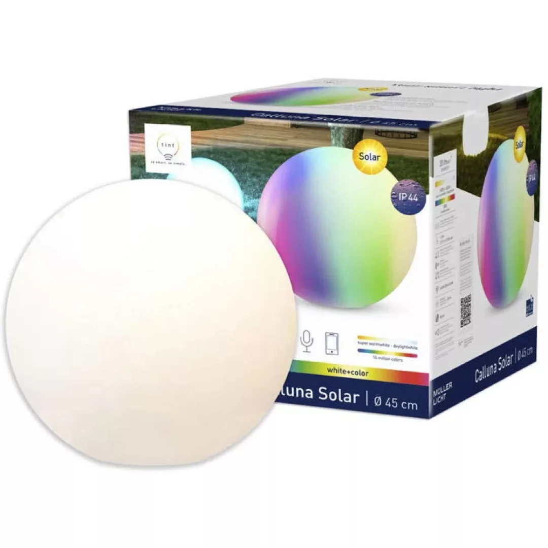 Müller Licht tint Calluna Solar, CCT, RGB, Ø 45 cm günstig online kaufen