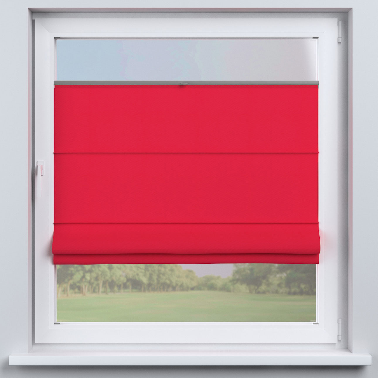 Dekoria Flexibles Raffrollo Sizilien, rot, 110 x 150 cm günstig online kaufen