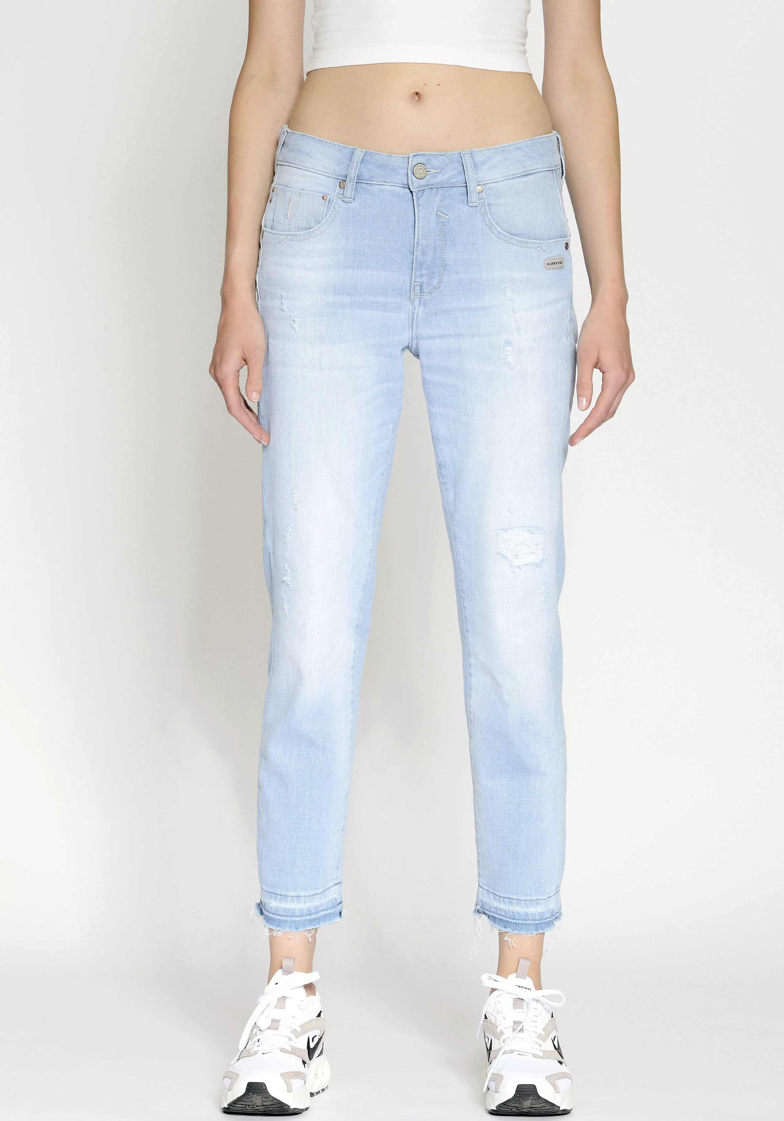 GANG Straight-Jeans "94RUBINA", Cropped - Straight fit günstig online kaufen