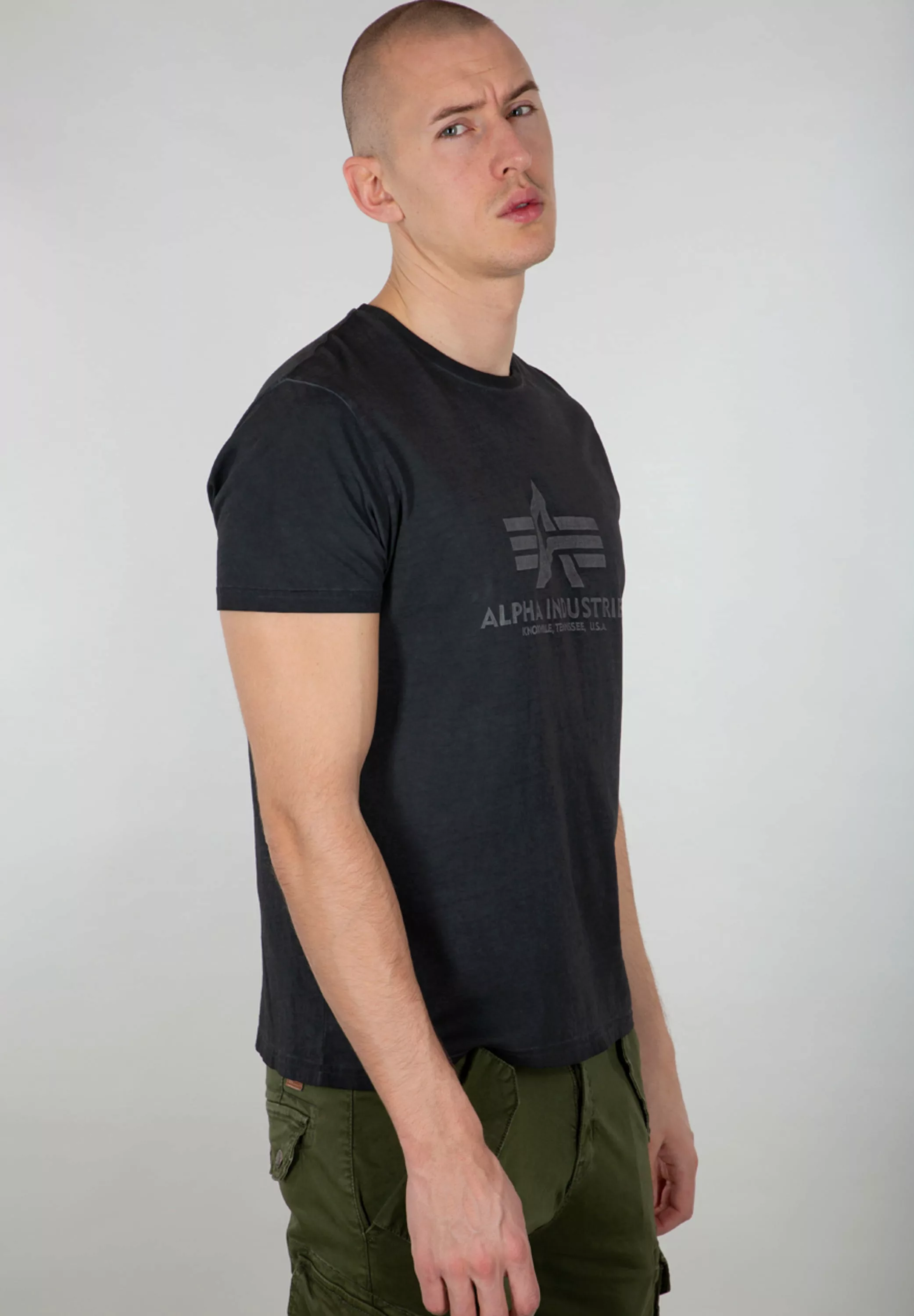 Alpha Industries T-Shirt "ALPHA INDUSTRIES Men - T-Shirts Basic T Oildye" günstig online kaufen