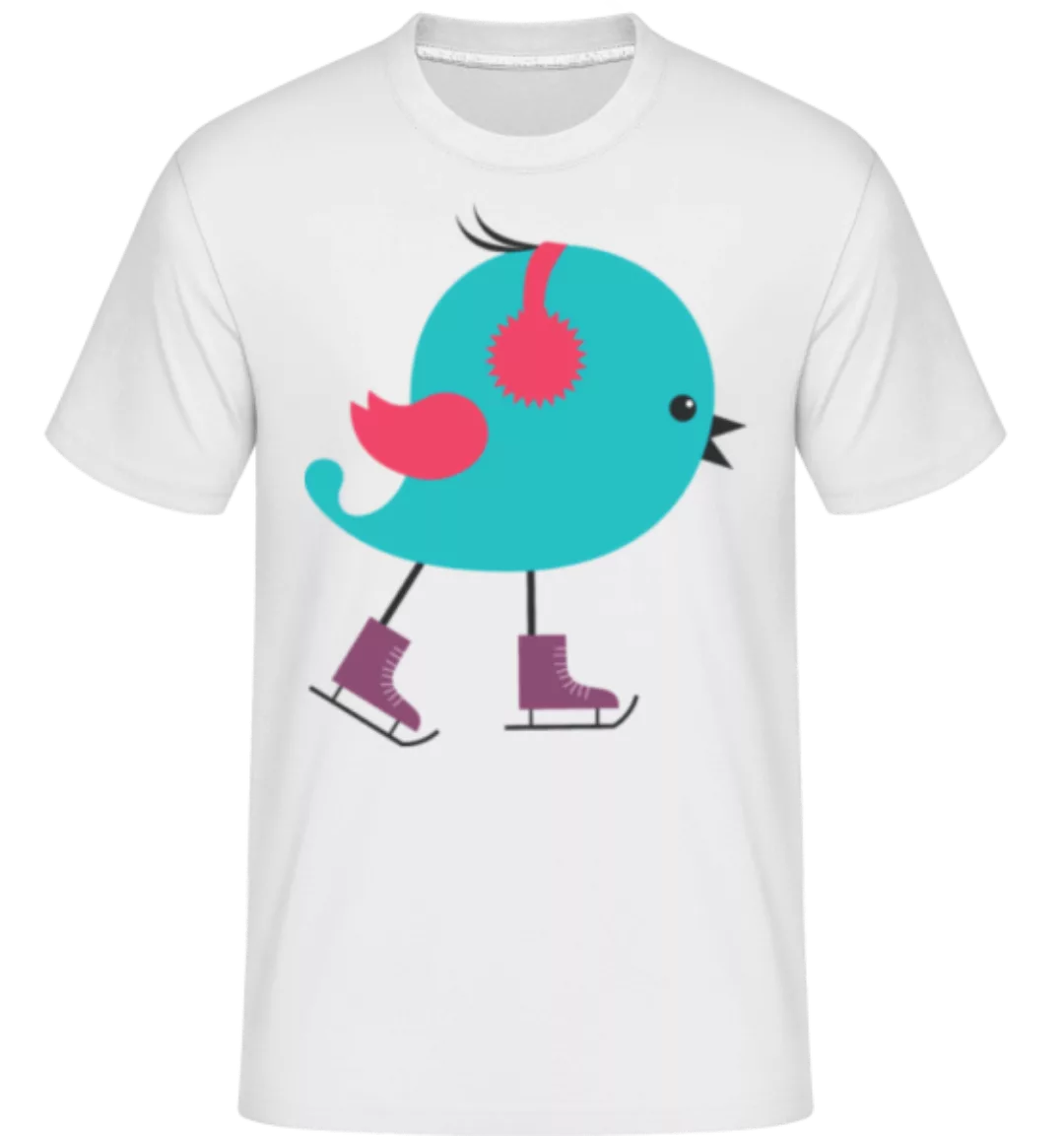 Schlittschuh Vogel · Shirtinator Männer T-Shirt günstig online kaufen