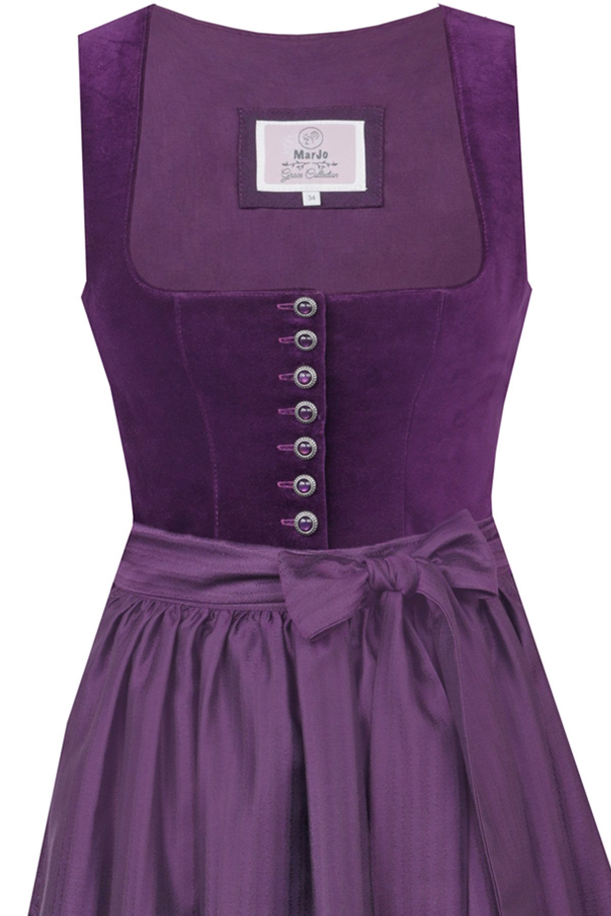 MarJo Dirndl Samt Dirndl 2tlg. - günstig online kaufen