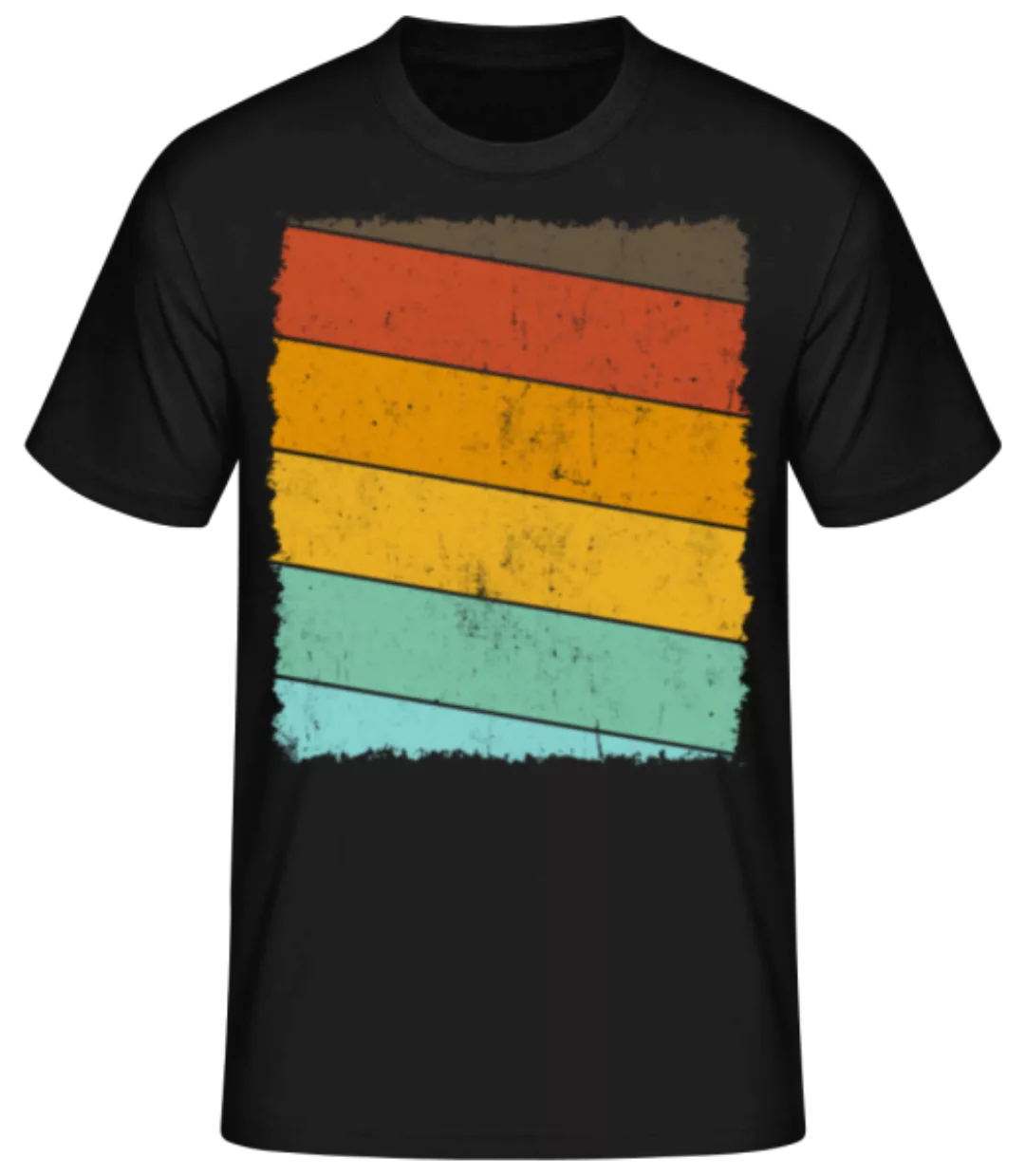 Retro Hintergrund Rechteck 3 · Männer Basic T-Shirt günstig online kaufen