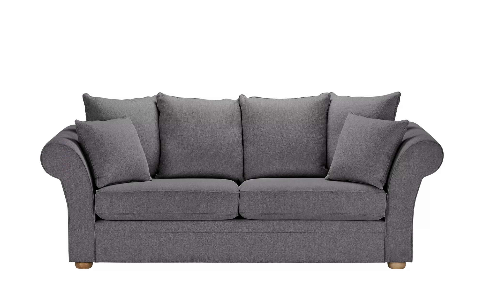 Sofa  Olivia ¦ grau ¦ Maße (cm): B: 240 H: 100 T: 98 Polstermöbel > Sofas > günstig online kaufen