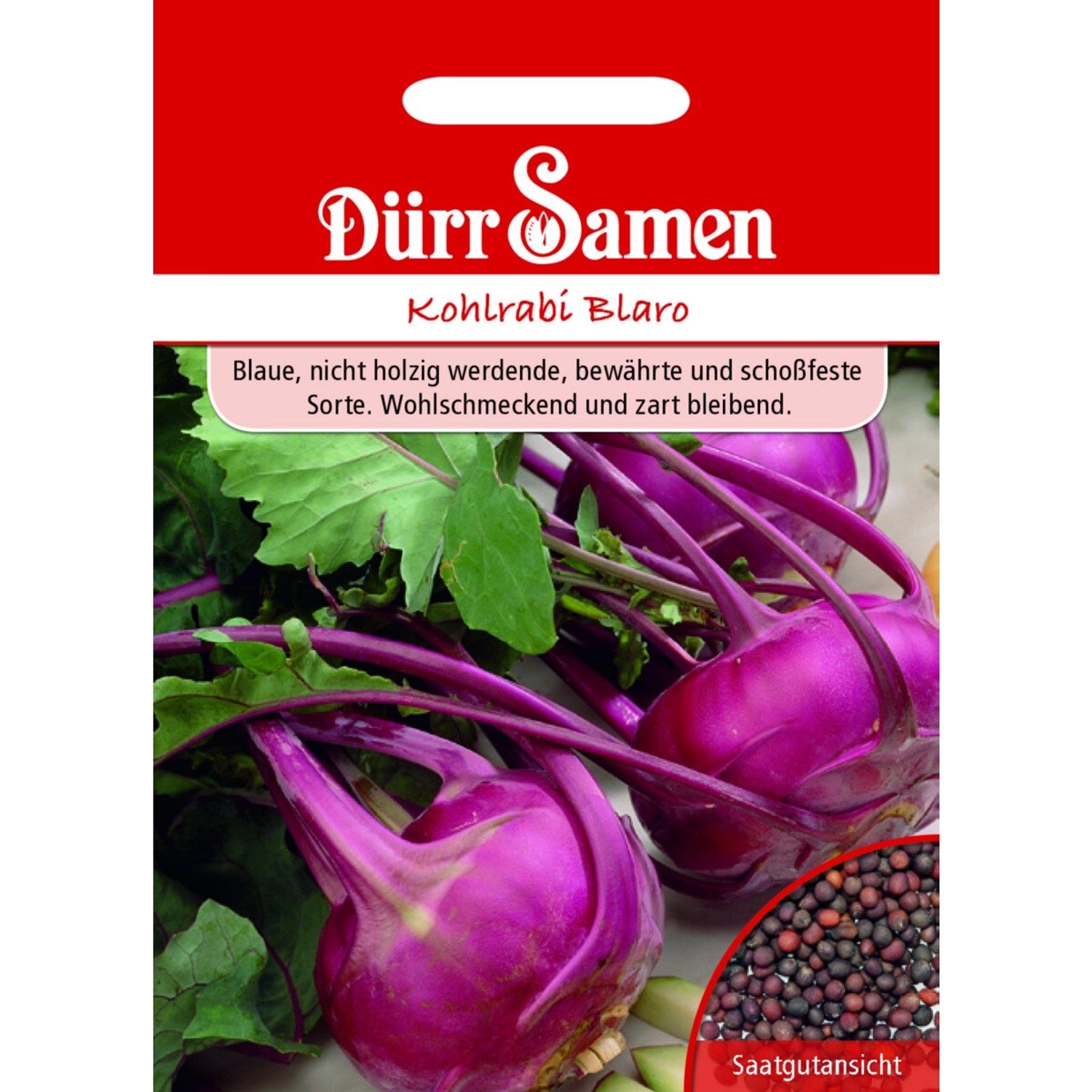 Dürr Samen Kohlrabi Blaro Saatgut günstig online kaufen