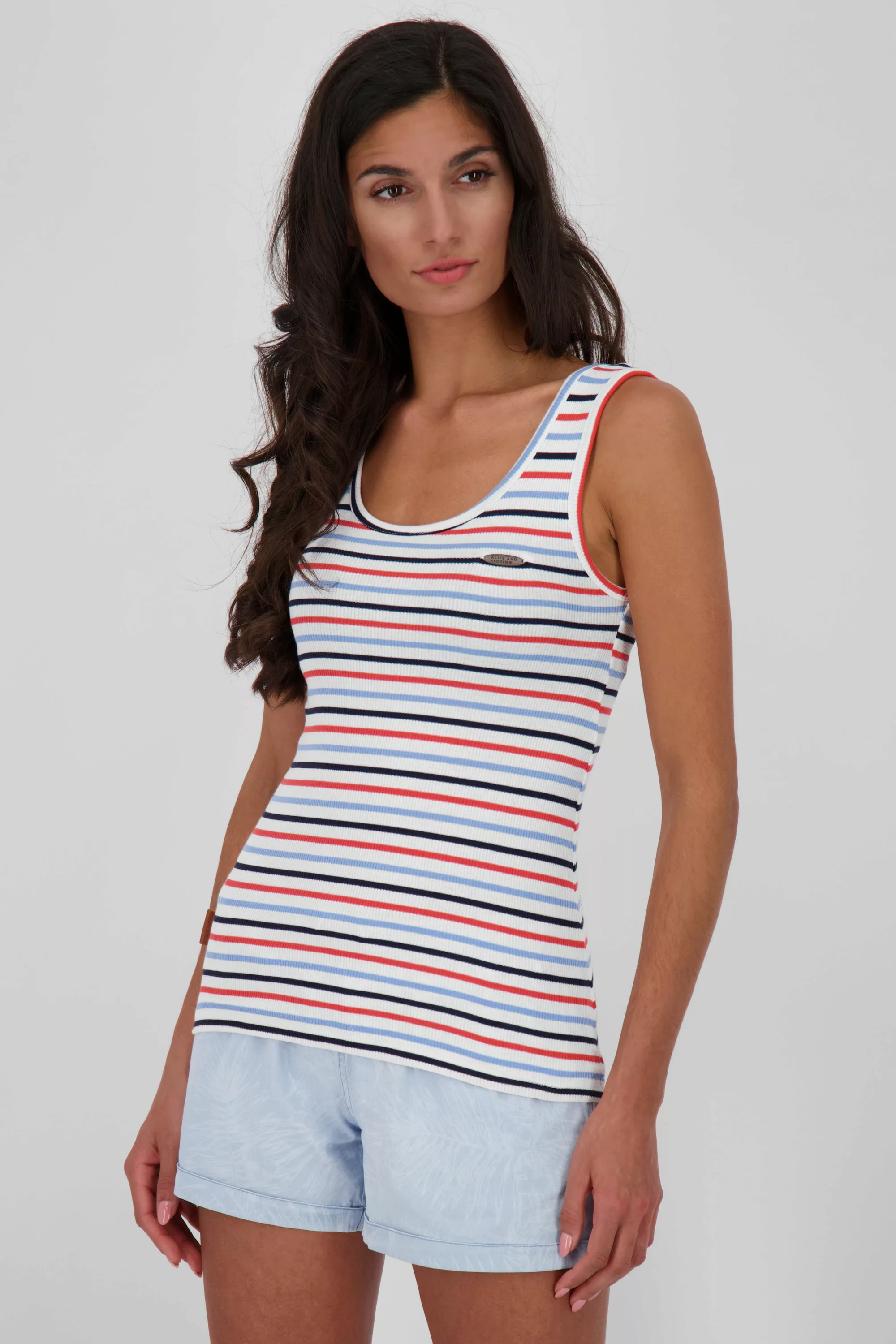 Alife & Kickin T-Shirt "JennaAK Top Damen Tanktop, Shirt, T-Shirt, Top" günstig online kaufen