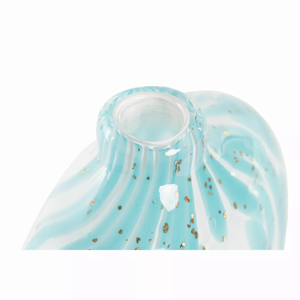 Vase Dkd Home Decor Kristall Blau Mediterraner (12 X 7,5 X 21,5 Cm) günstig online kaufen