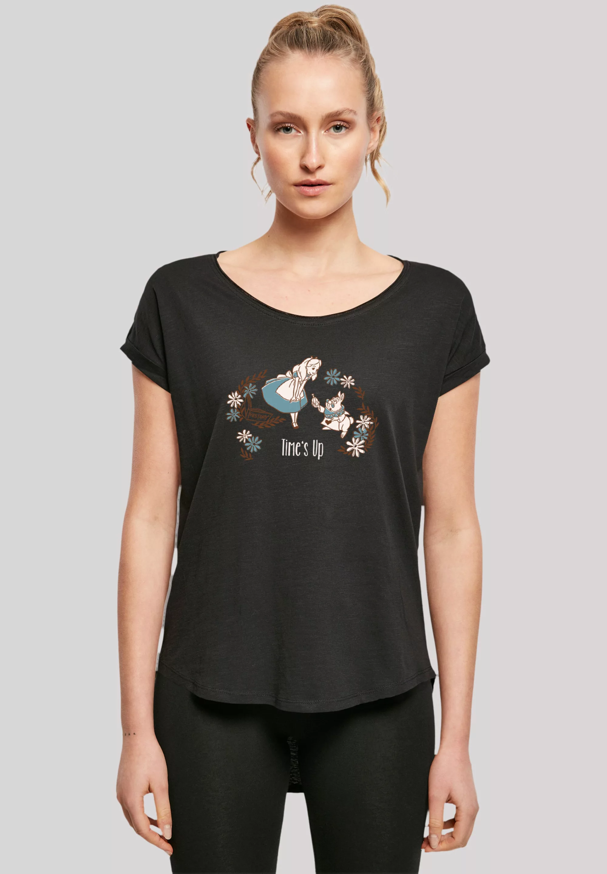 F4NT4STIC T-Shirt "Disney Alice im Wunderland Times Up", Premium Qualität günstig online kaufen
