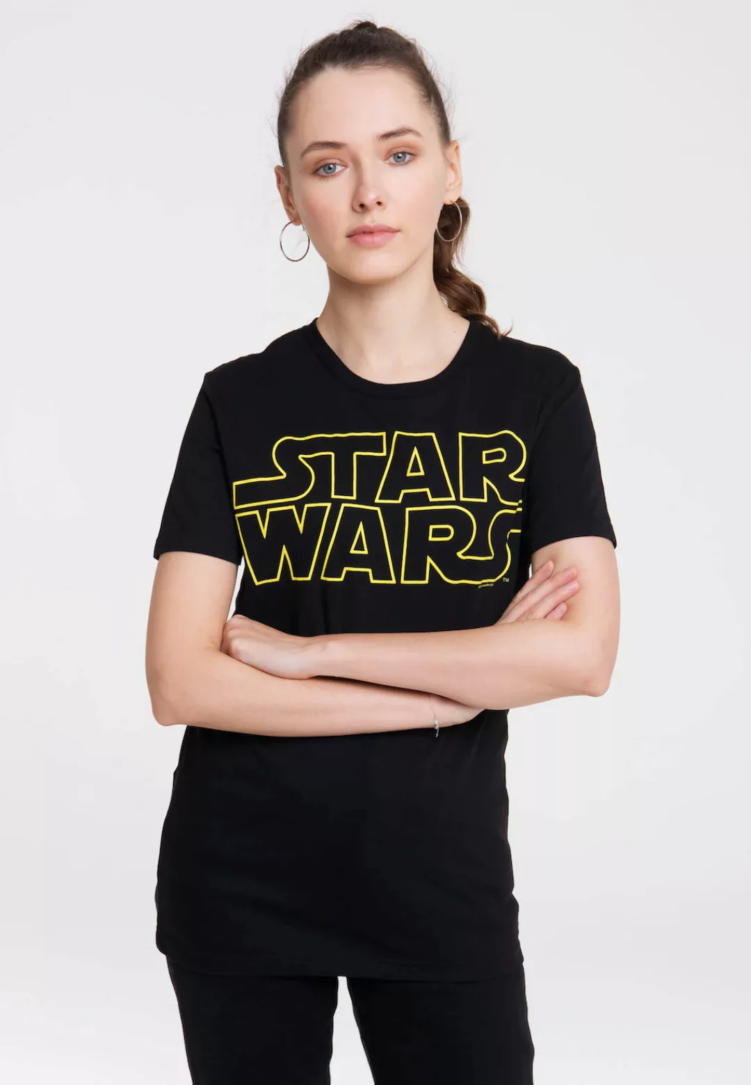 LOGOSHIRT T-Shirt "Star Wars - Logo" günstig online kaufen