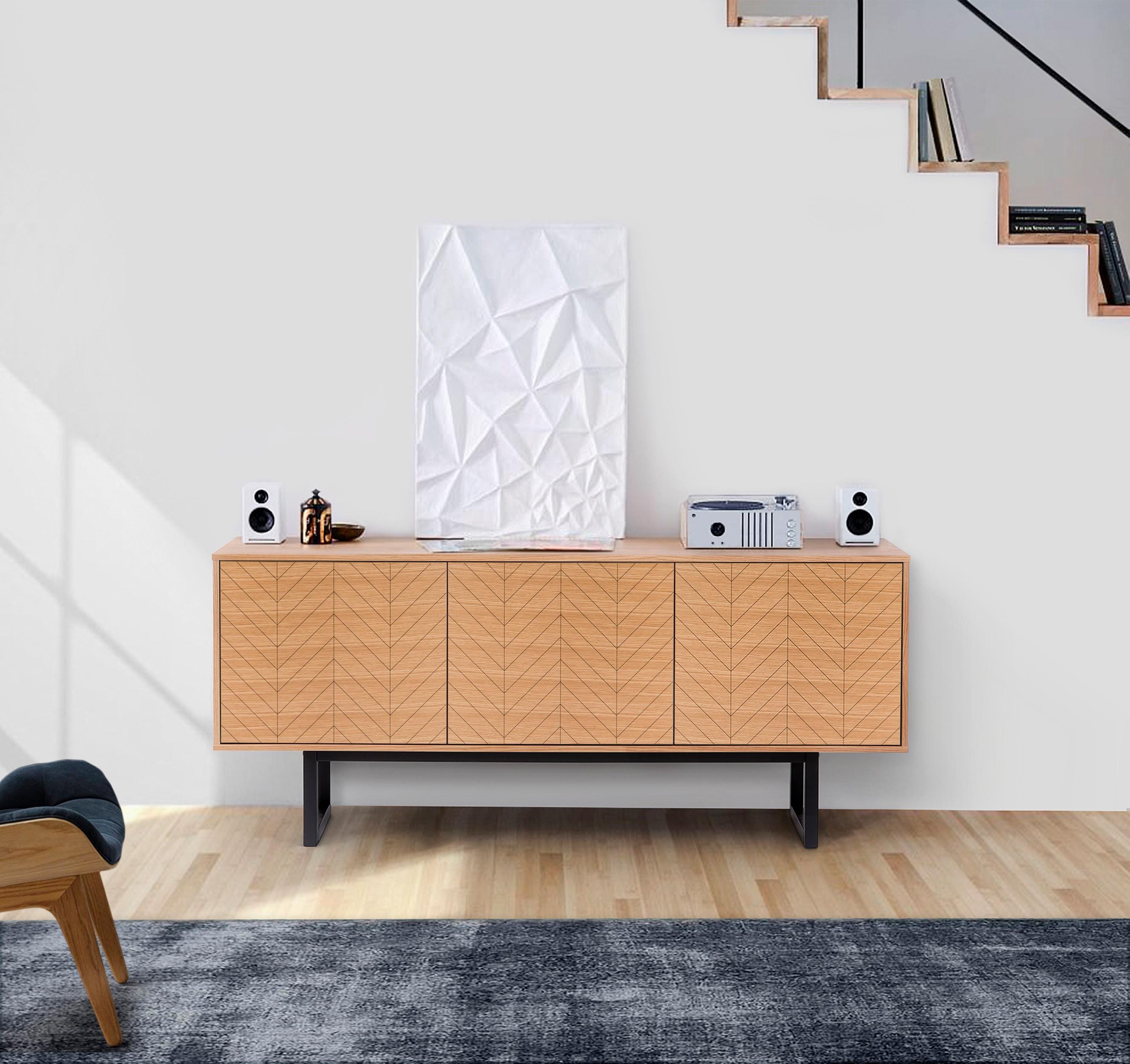 Woodman Sideboard "Noella", Kommode im schlichten skandinavischen Design, B günstig online kaufen
