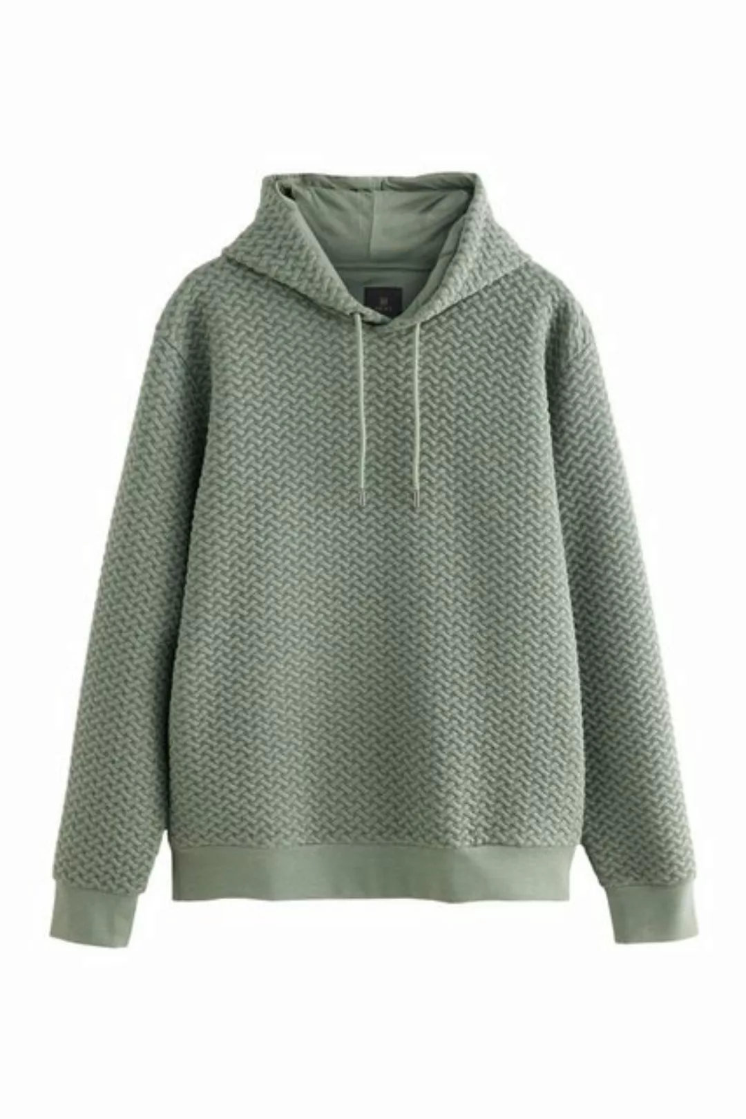 Next Kapuzensweatshirt Premium Hoodie mit Struktur (1-tlg) günstig online kaufen