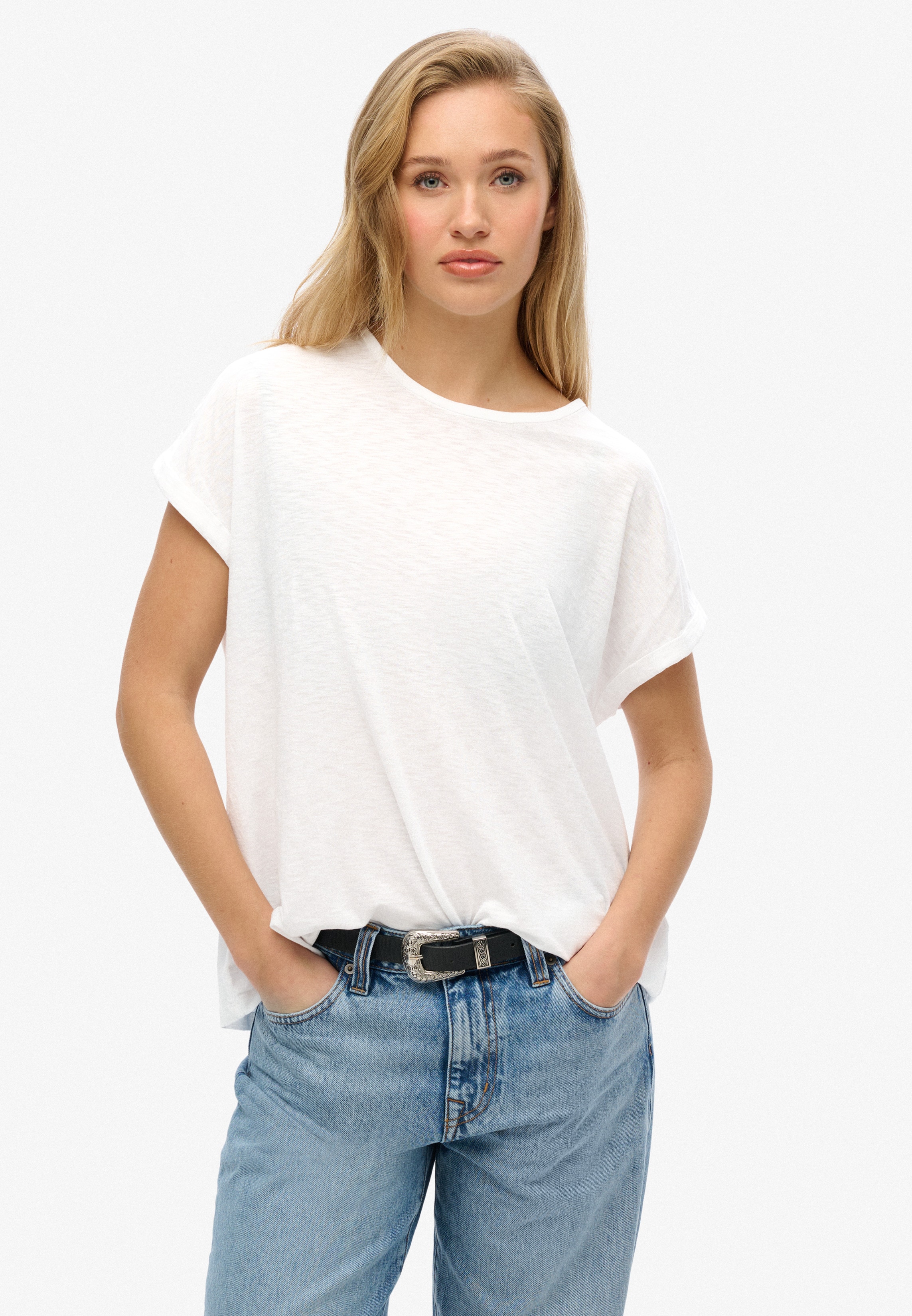 Superdry Rundhalsshirt "STUDIOS LOOSE TEE" günstig online kaufen