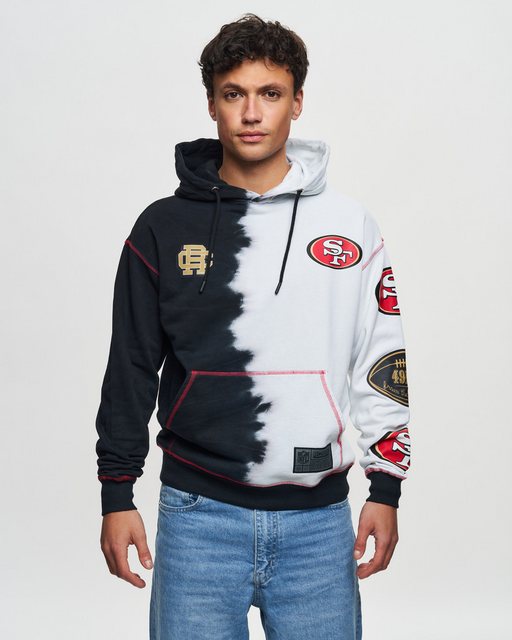 Recovered Kapuzenpullover Recovered - Hoodie NFL San Francisco 49ers Ink Dy günstig online kaufen