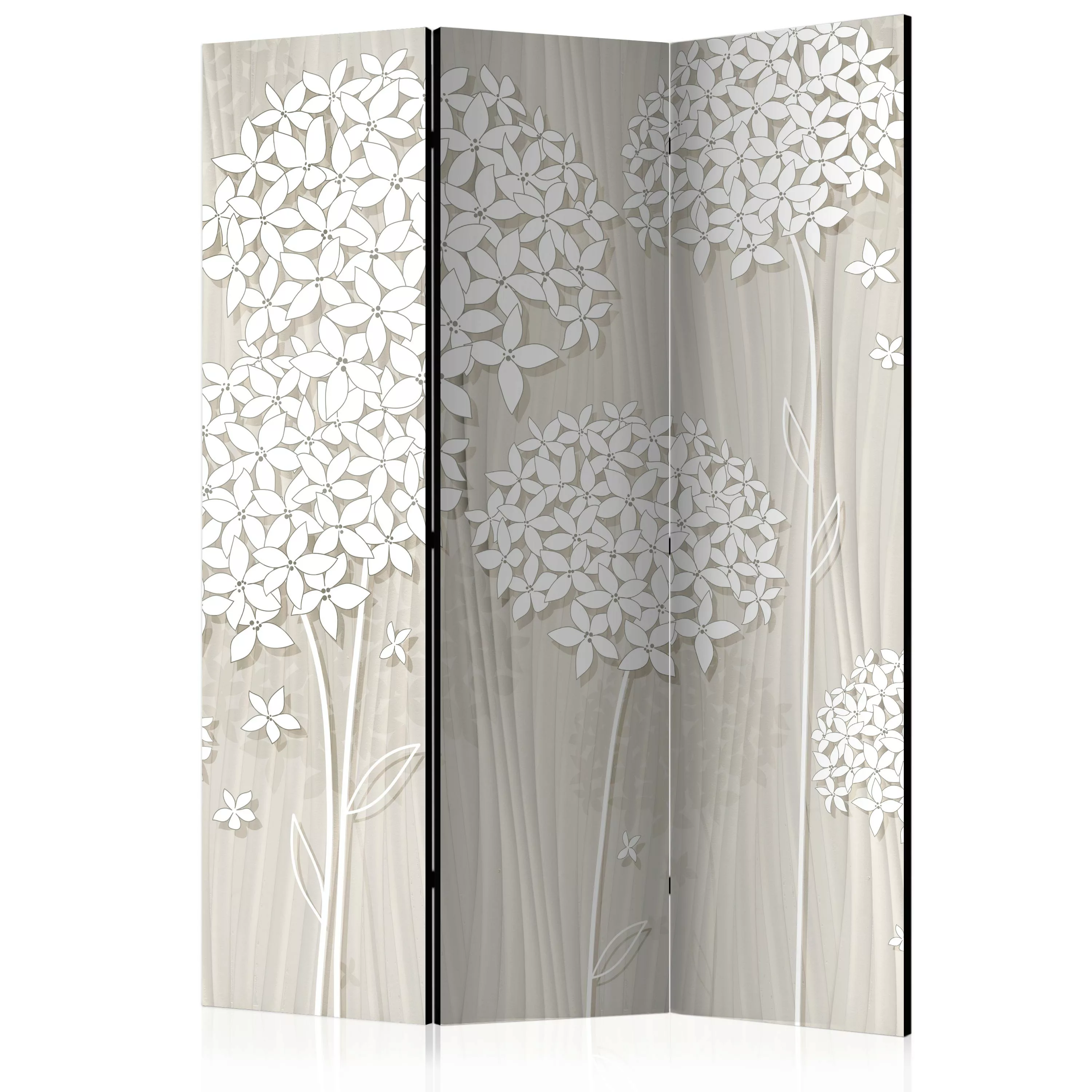 3-teiliges Paravent - Paper Dandelions [room Dividers] günstig online kaufen