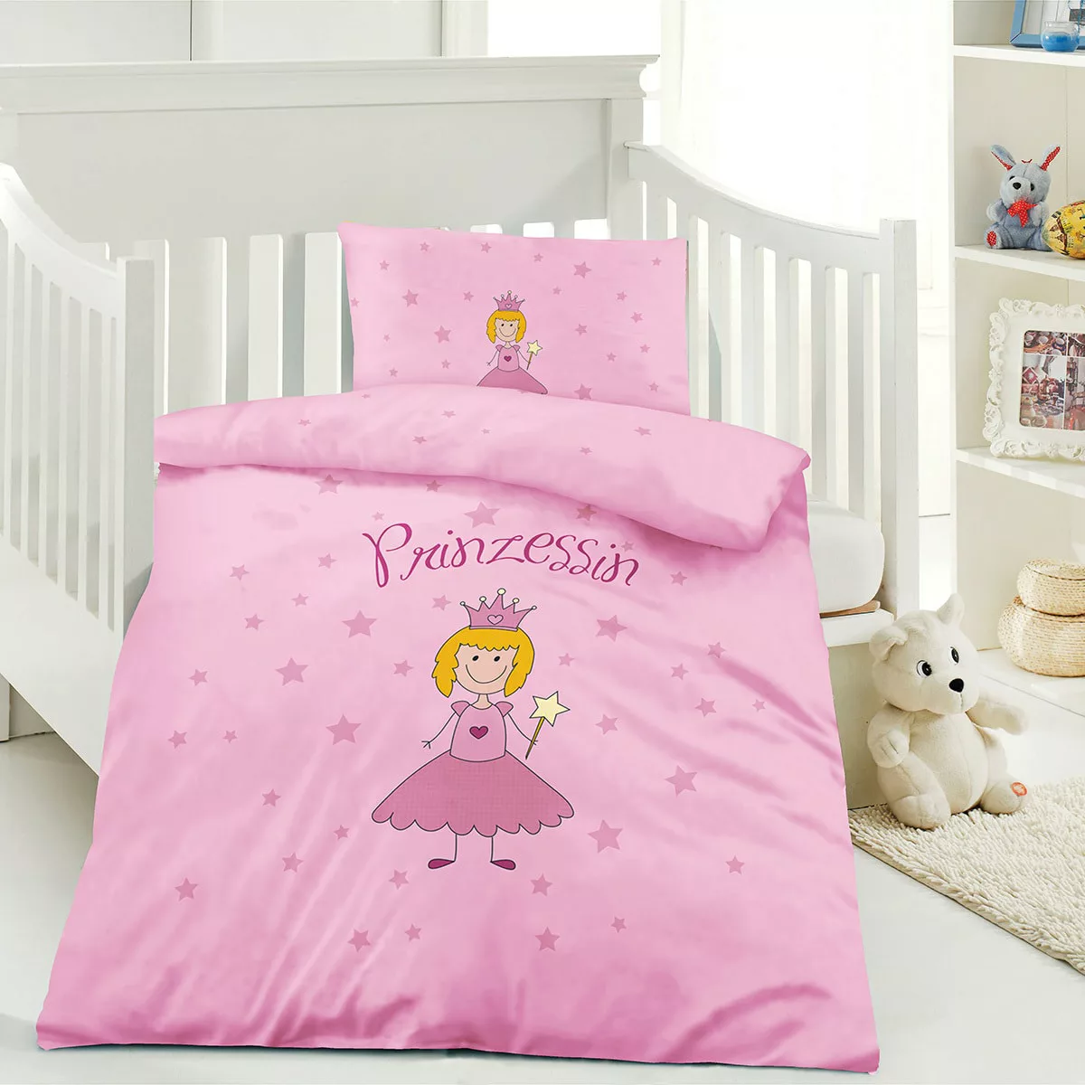 Optidream Renforcé Kinderbettwäsche Prinzessin günstig online kaufen