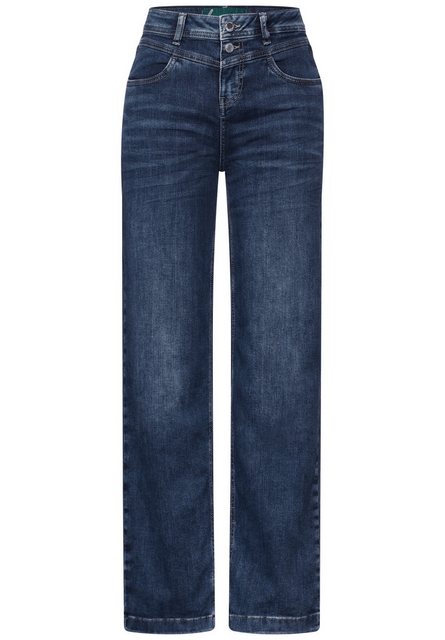 STREET ONE 5-Pocket-Jeans Wide Leg Jeans günstig online kaufen