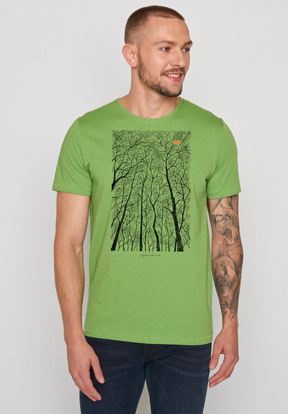 Nature Forest Peep Spice - T-shirt Für Herren günstig online kaufen