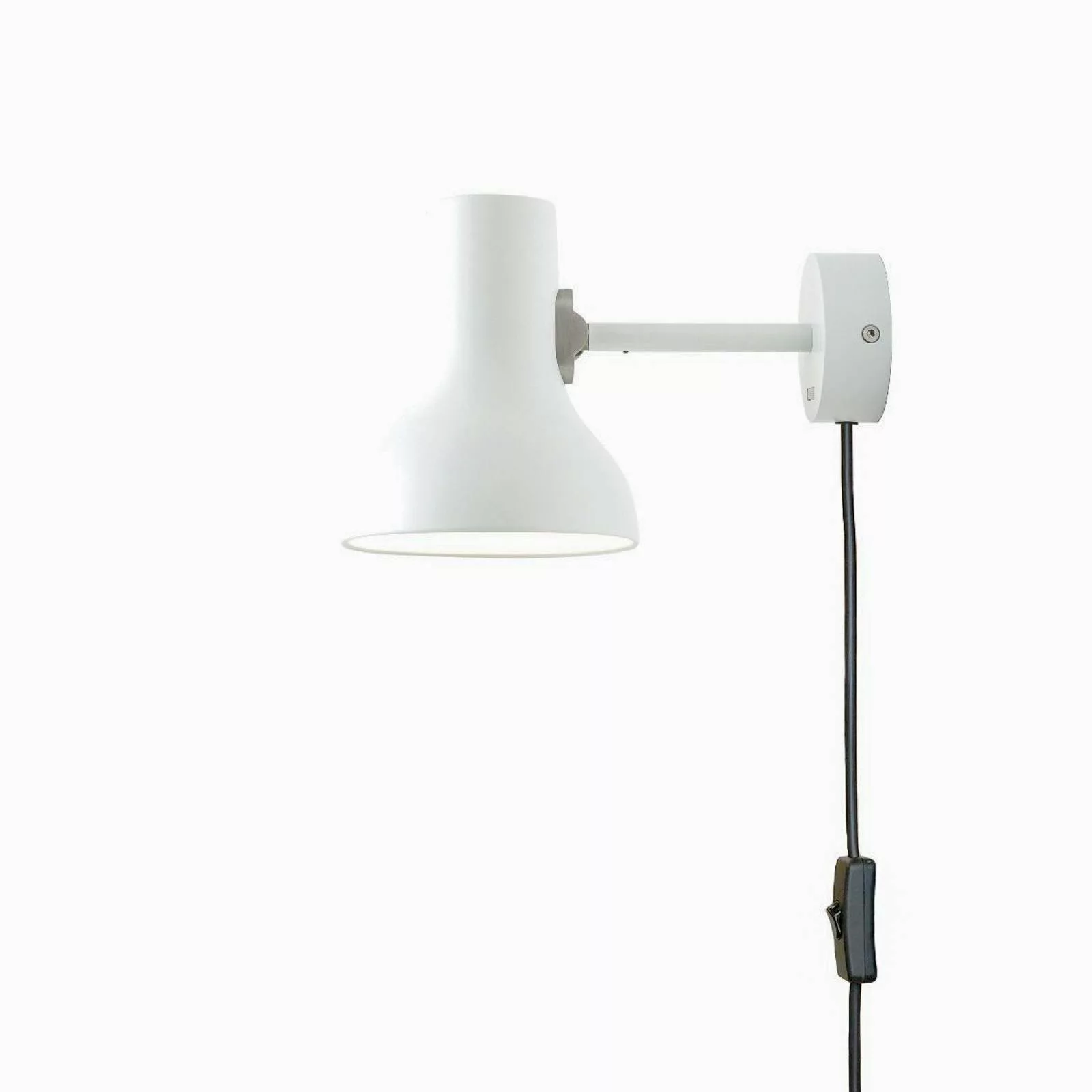 Anglepoise Type 75 Mini Wand mit Stecker alpinweiß günstig online kaufen