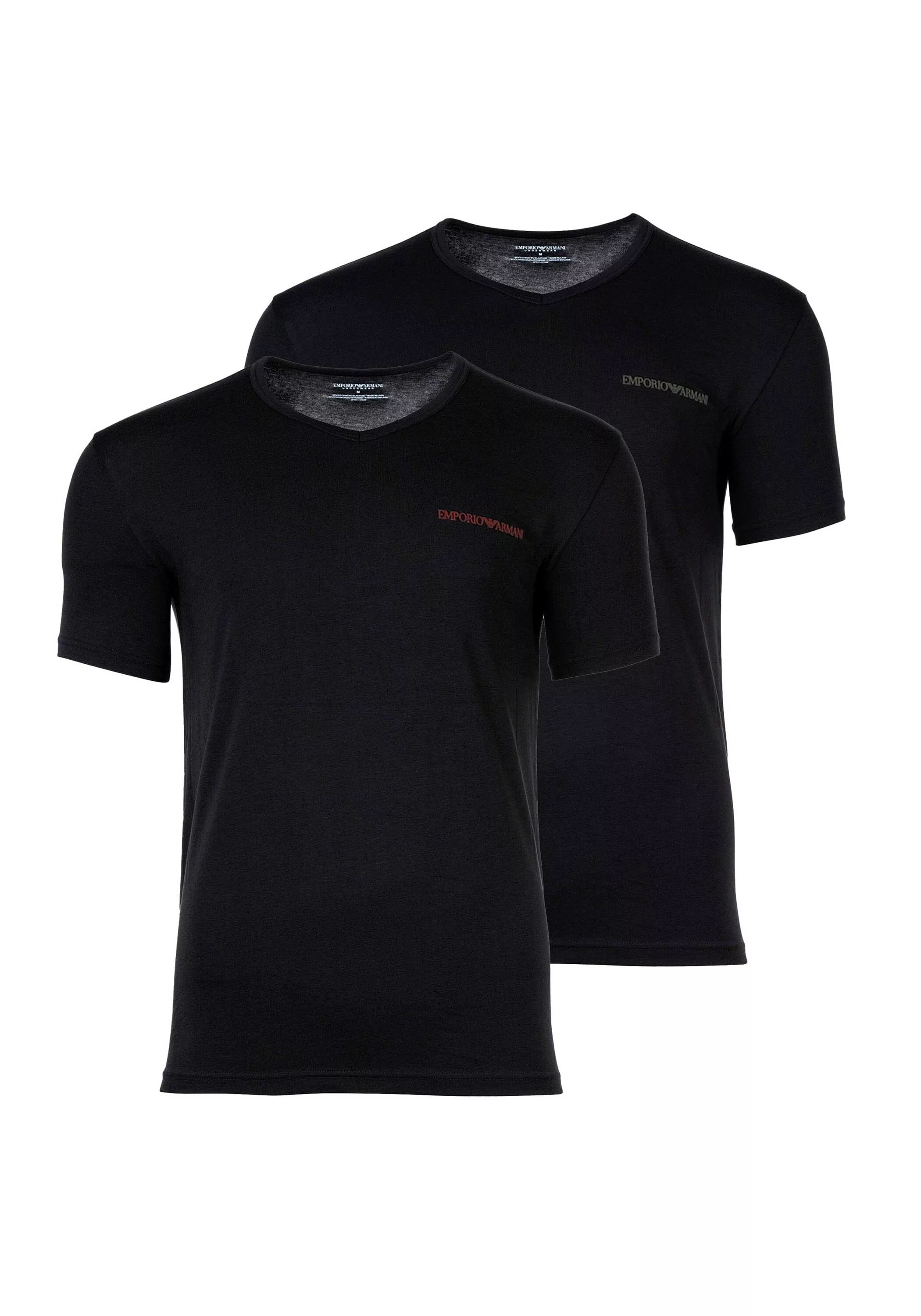 Emporio Armani T-Shirt "T-Shirt CORE LOGOBAND 2er Pack" günstig online kaufen