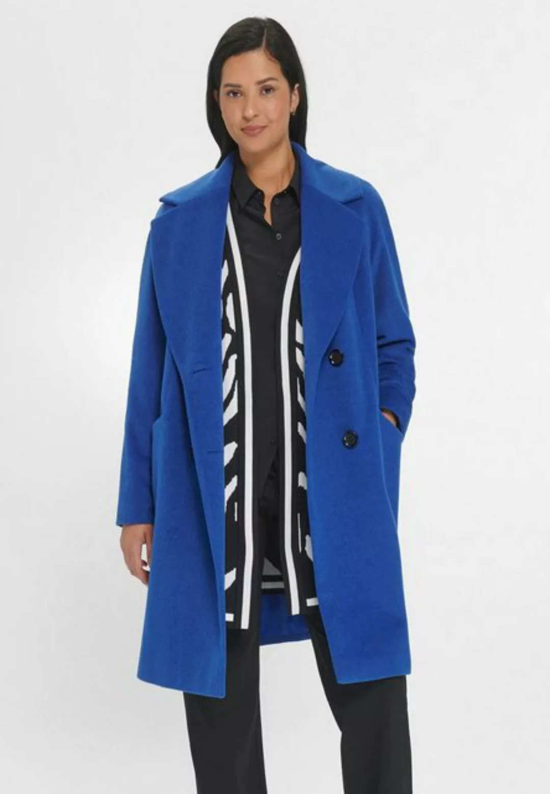 Mantel Emilia Lay blau günstig online kaufen