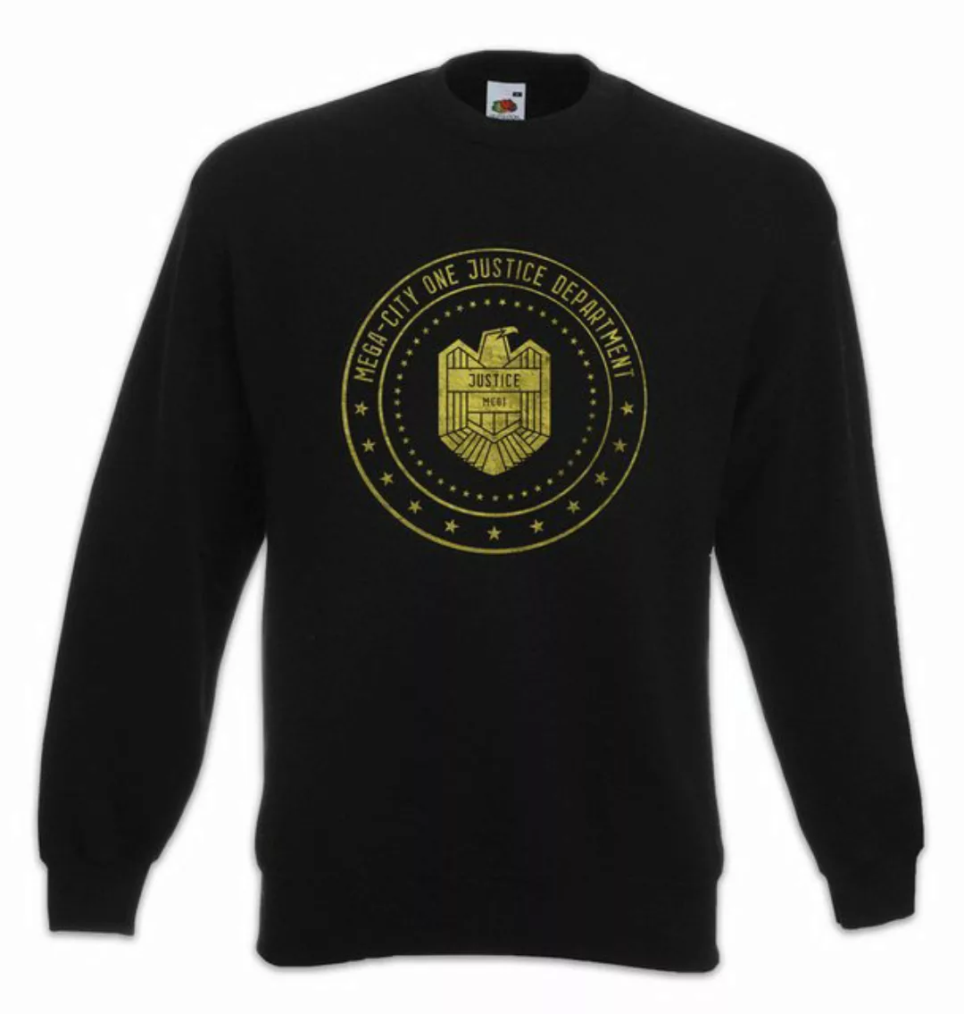 Urban Backwoods Sweatshirt Mega City One Justice Dept Logo II Sweatshirt Ju günstig online kaufen