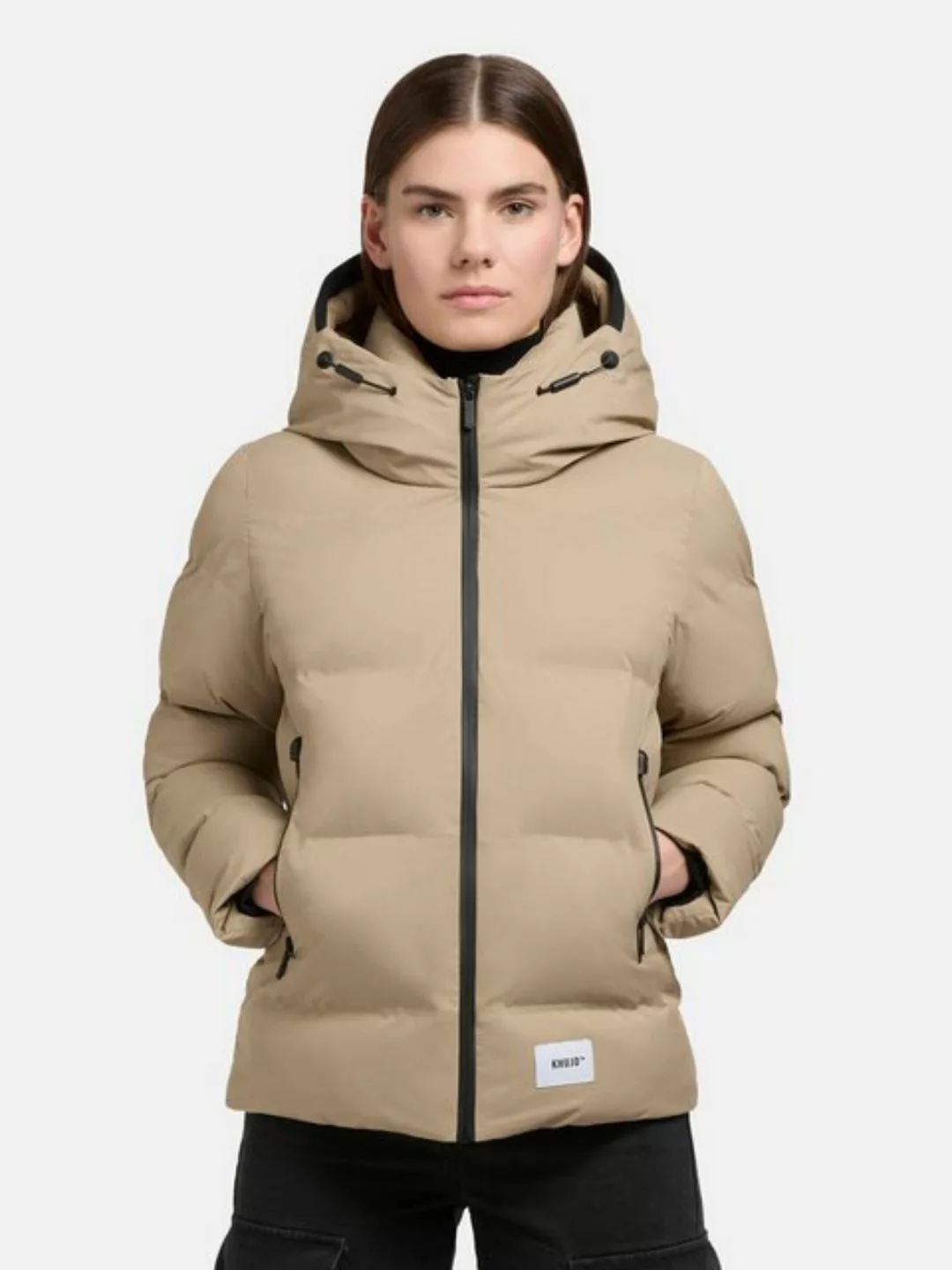 khujo Winterjacke "Liev-YM", mit Kapuze, Warme gesteppte Damen Kapuzenjacke günstig online kaufen