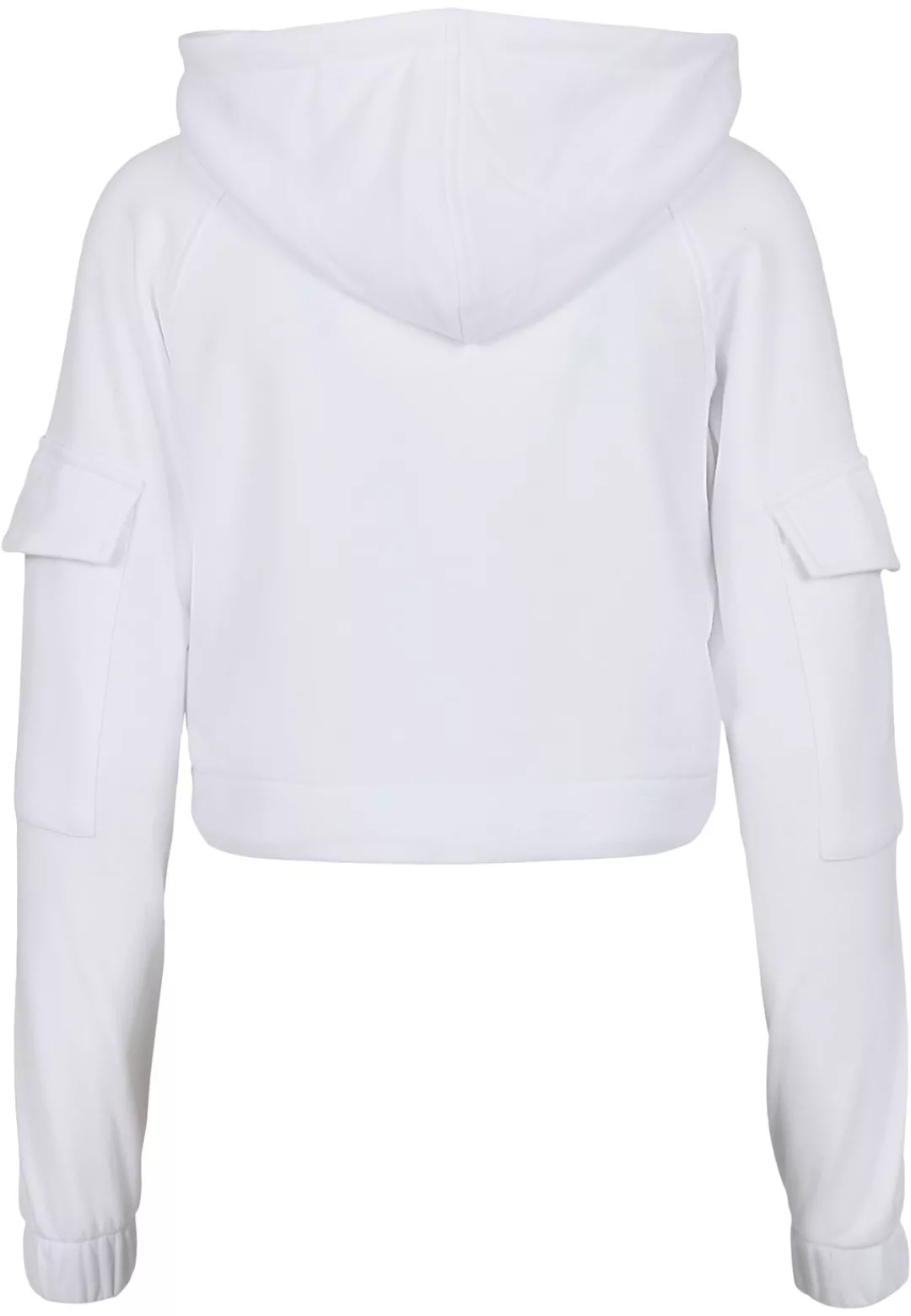 URBAN CLASSICS Kapuzenpullover "Urban Classics Damen Ladies Short Worker Ho günstig online kaufen