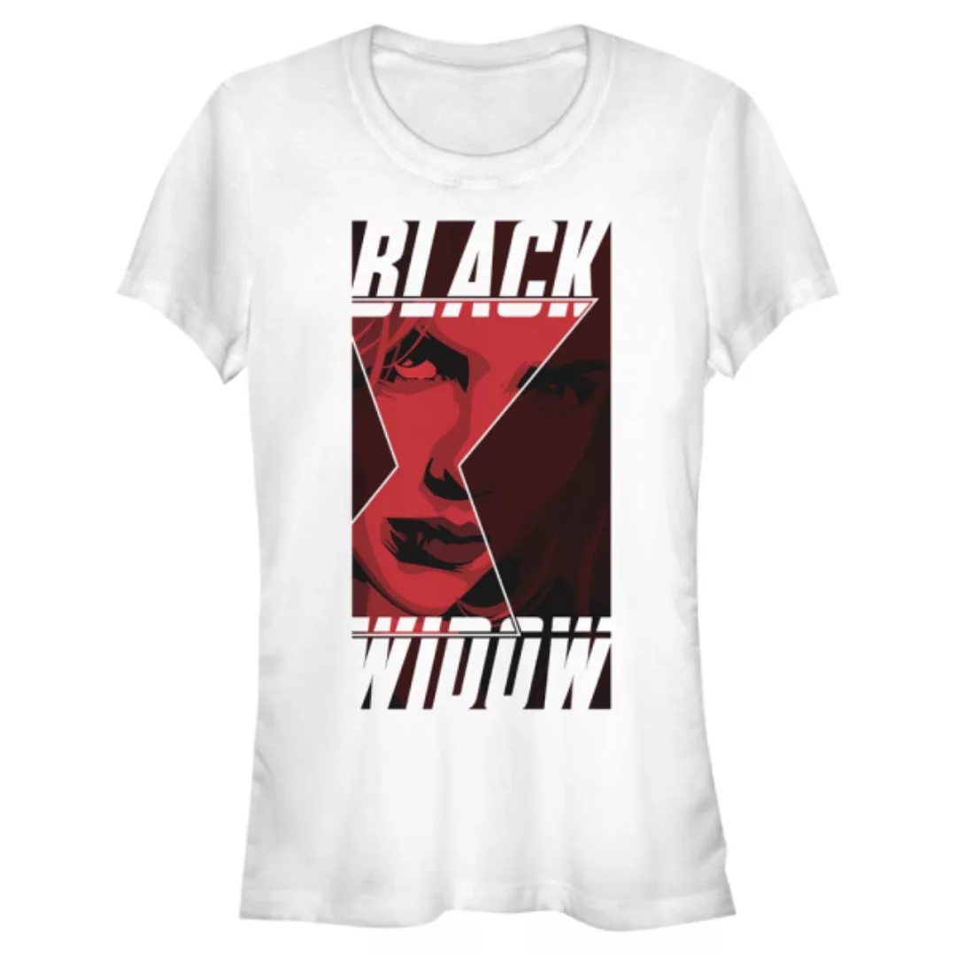 Marvel - Black Widow - Black Widow Widow Square - Frauen T-Shirt günstig online kaufen